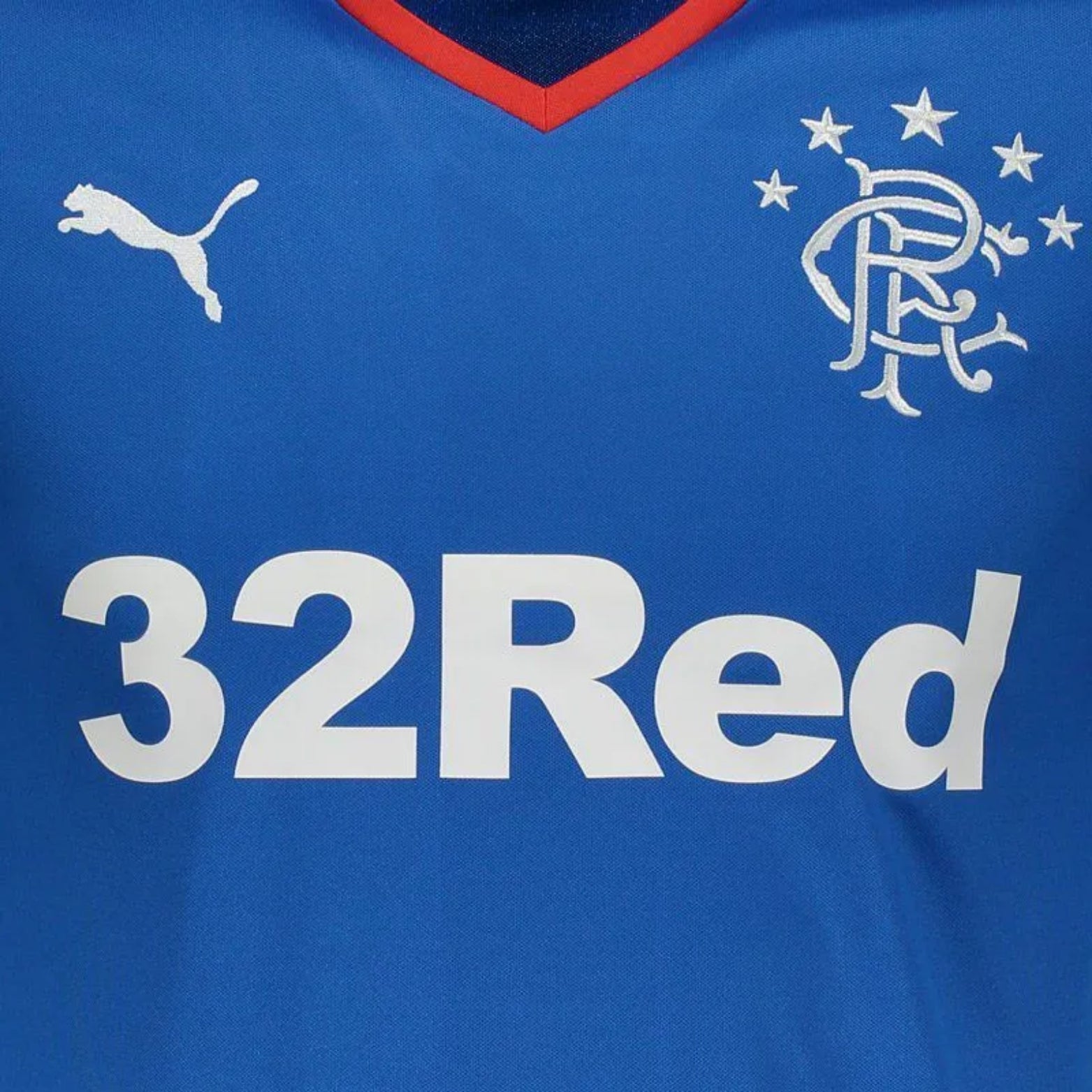 Rangers Domicile 15/16 - Vue rapprochée