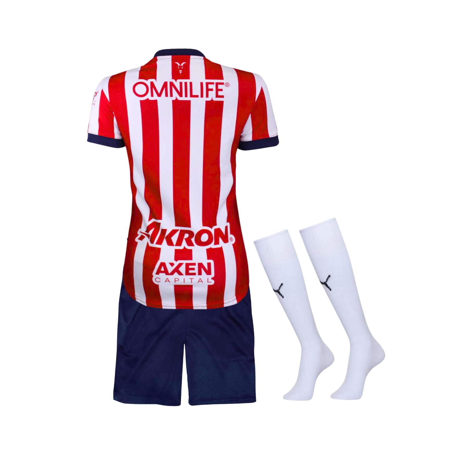 Kit - C.D. Guadalajara Chivas Domicile 24/25 - Vue de dos
