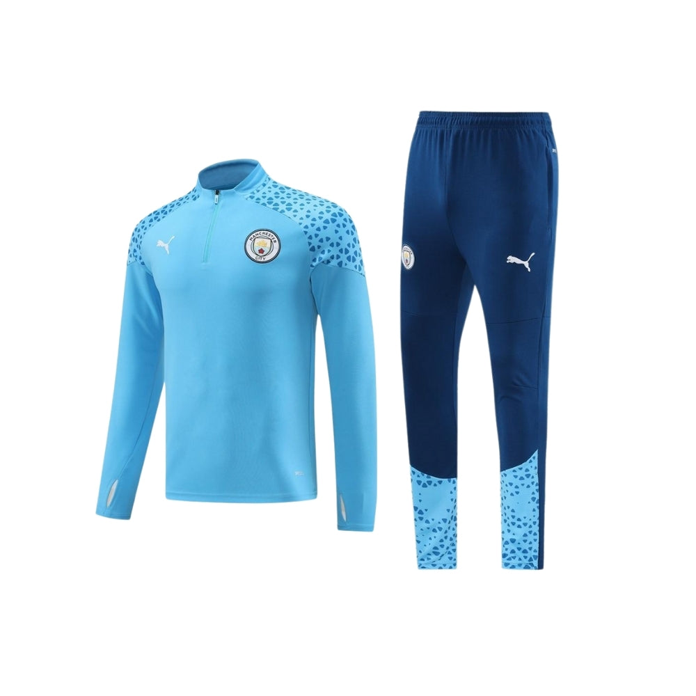 Manchester City 25/26 - Survêtement - 1/2 Zip - Vue de face