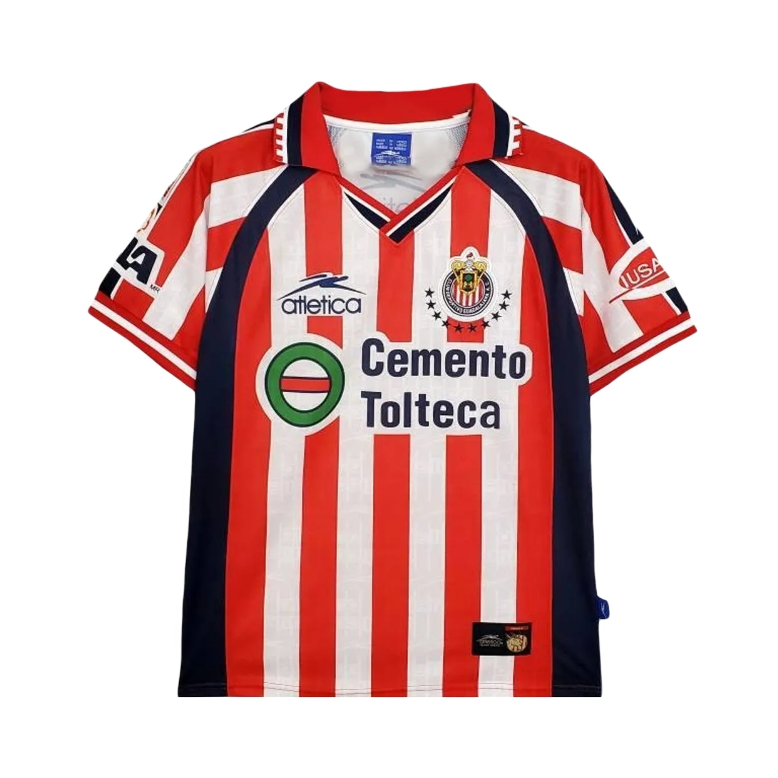 C.D. Guadalajara Chivas Domicile 99/00 - Vue de face