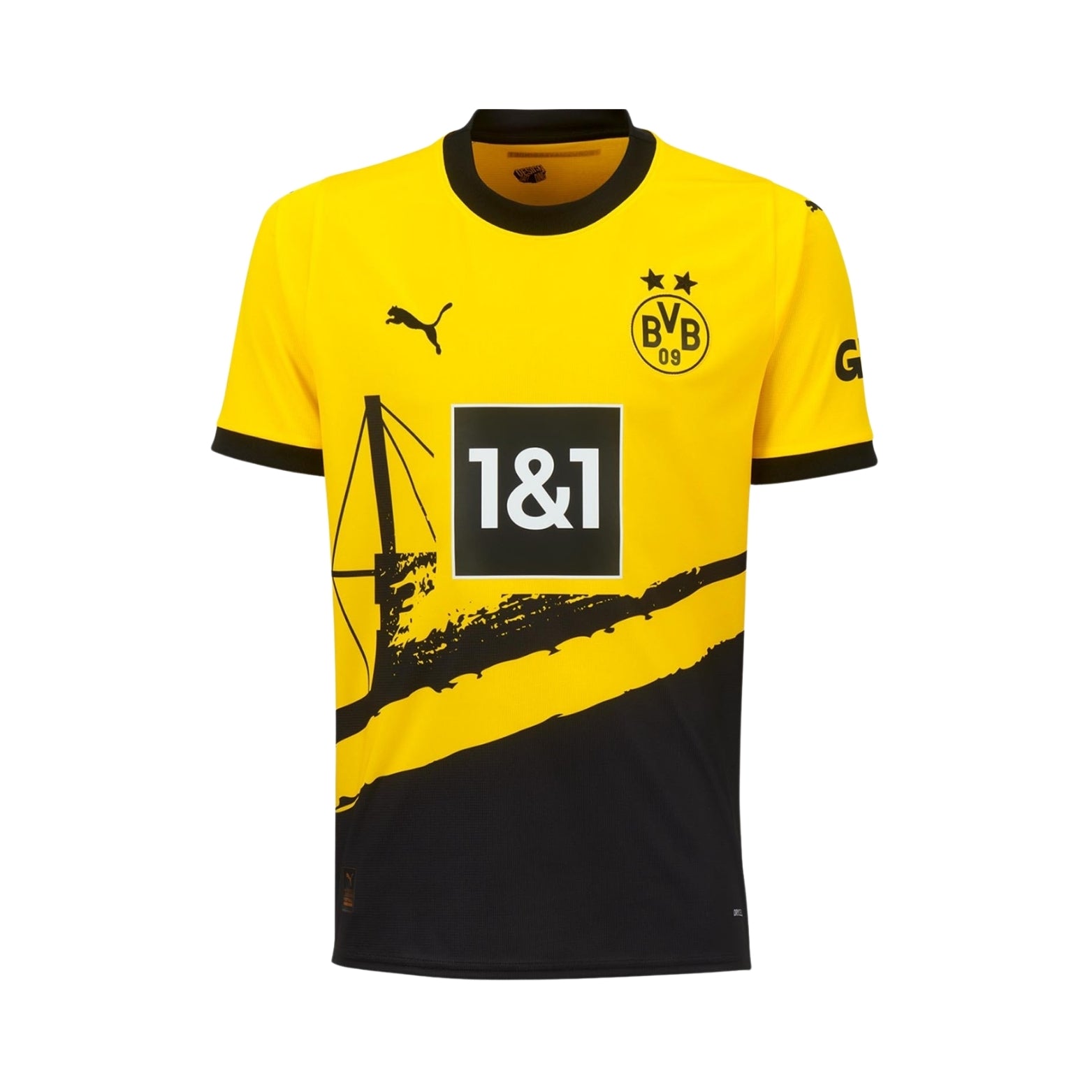 Borussia Dortmund Domicile 23/24 - Vue de face