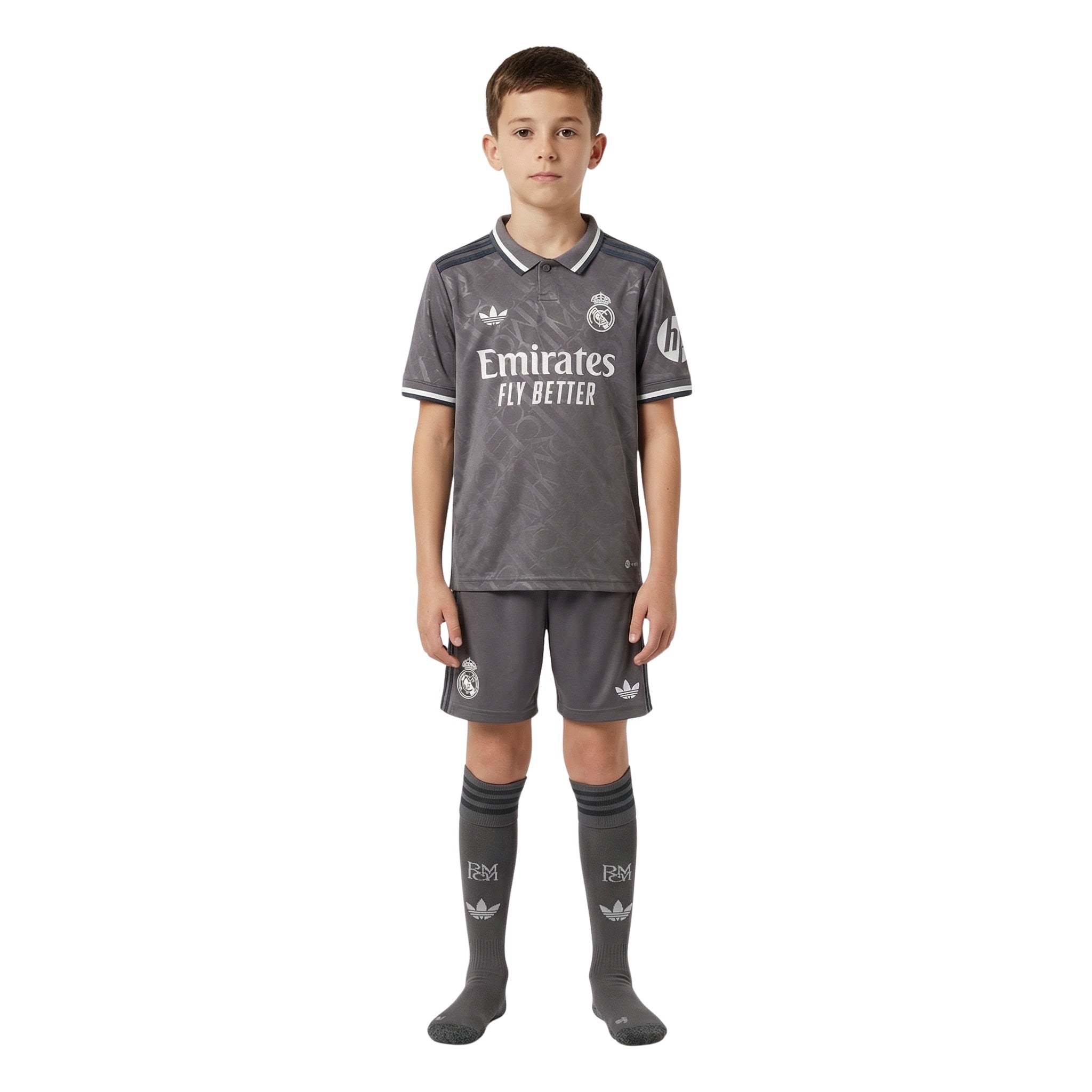 Kit - Real Madrid Troisième 24/25 - Symbole HP inclus - Vue de dos
