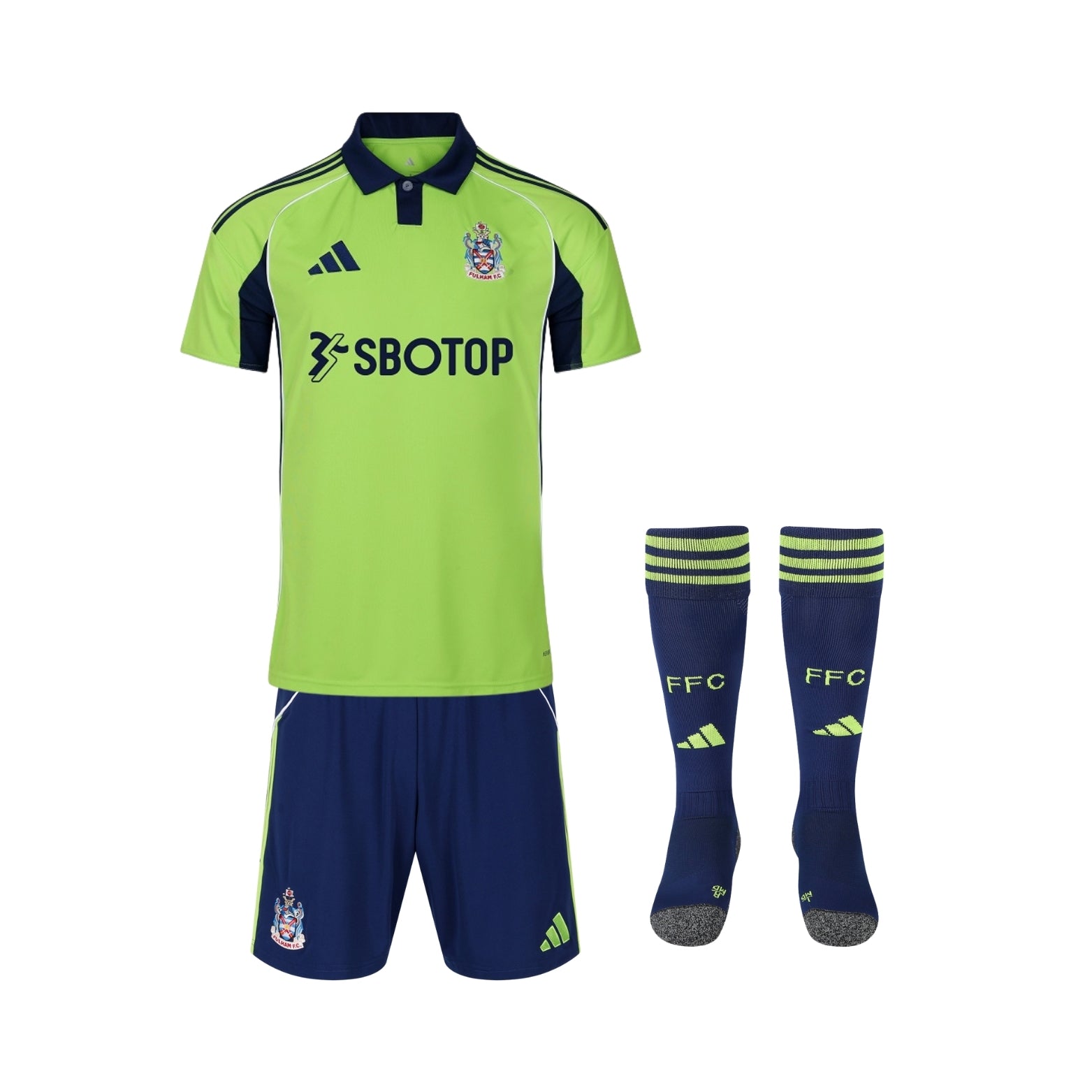 Kit - Fulham Extérieur 25/26 - Vue de face