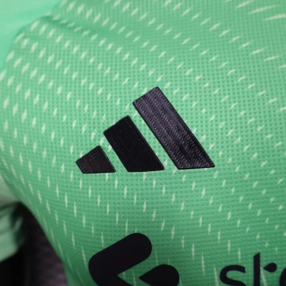 Liverpool Gardiens de But 25/26 - Version Joueur - Vert Fluo