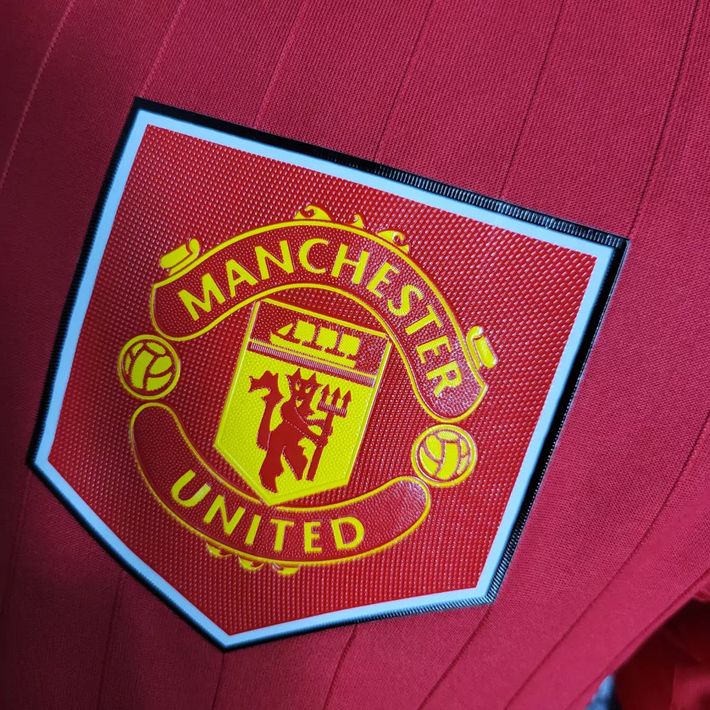 Manchester United Domicile 22/23 - Vue rapprochée