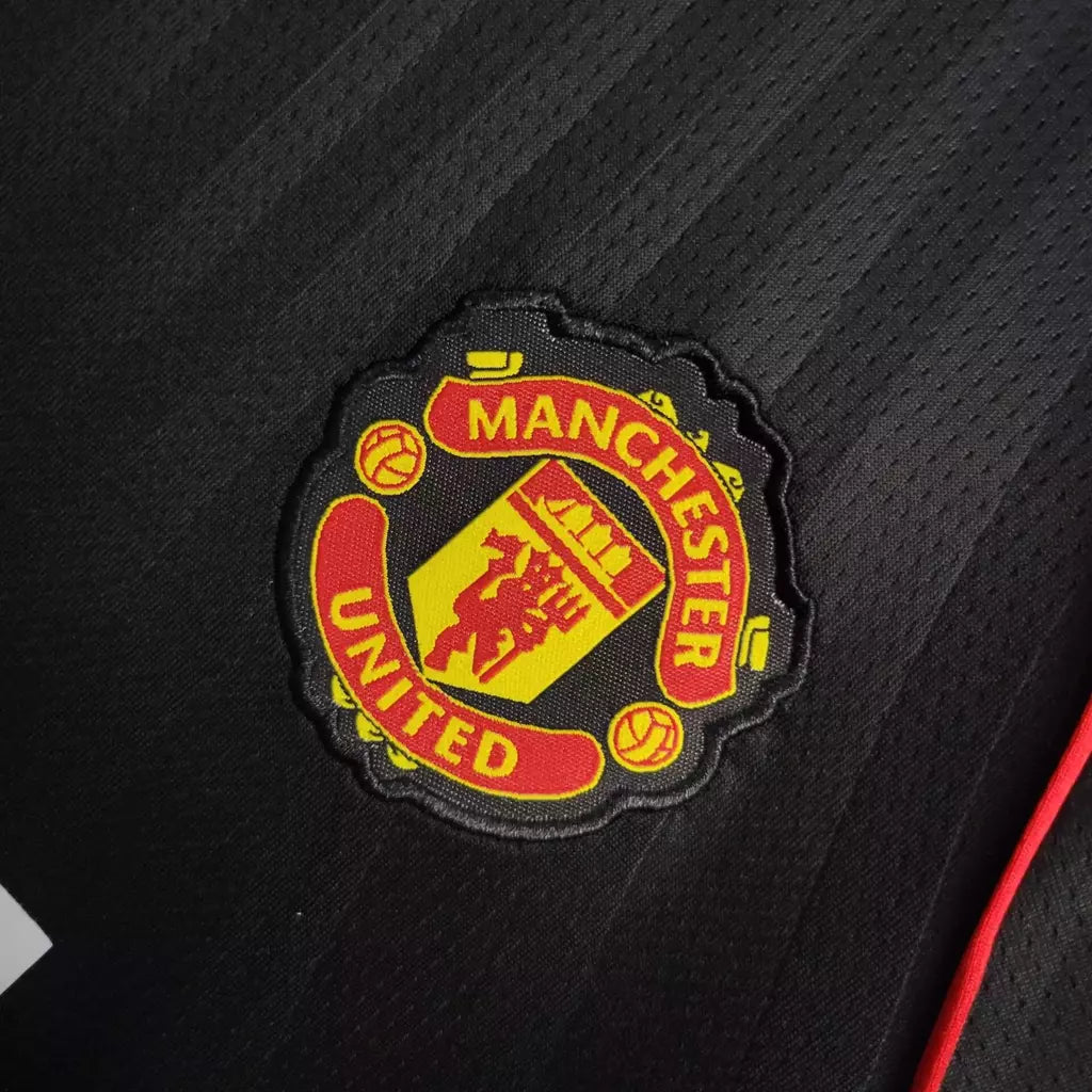 Kit - Manchester United Extérieur 07/08 - Vue rapprochée