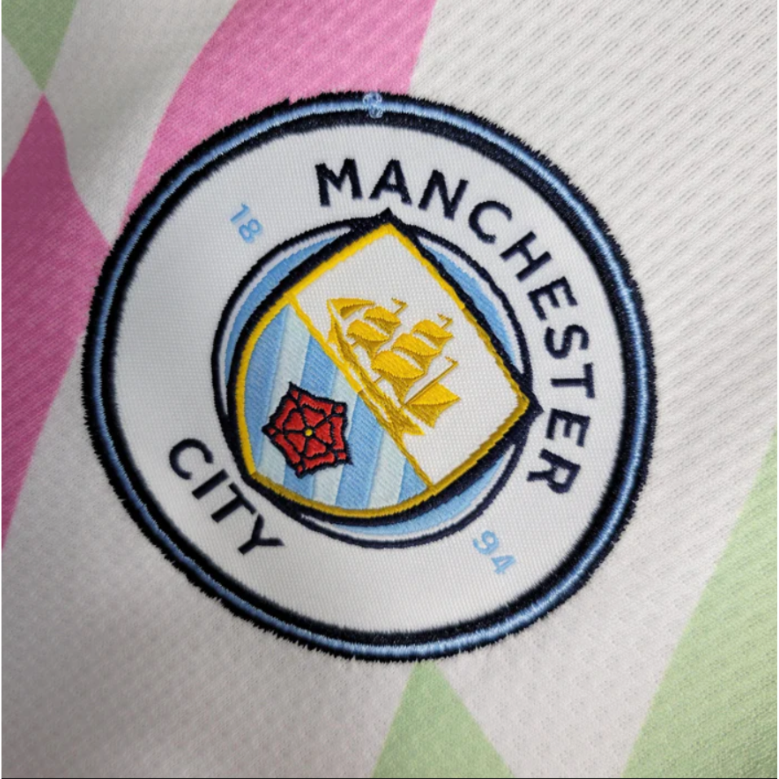 Manchester City Entraînement 23/24 - Vue rapprochée