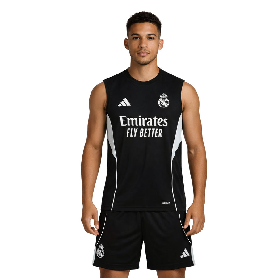 Real Madrid 25/26 - Équipement de Entraînement - Manches Cava