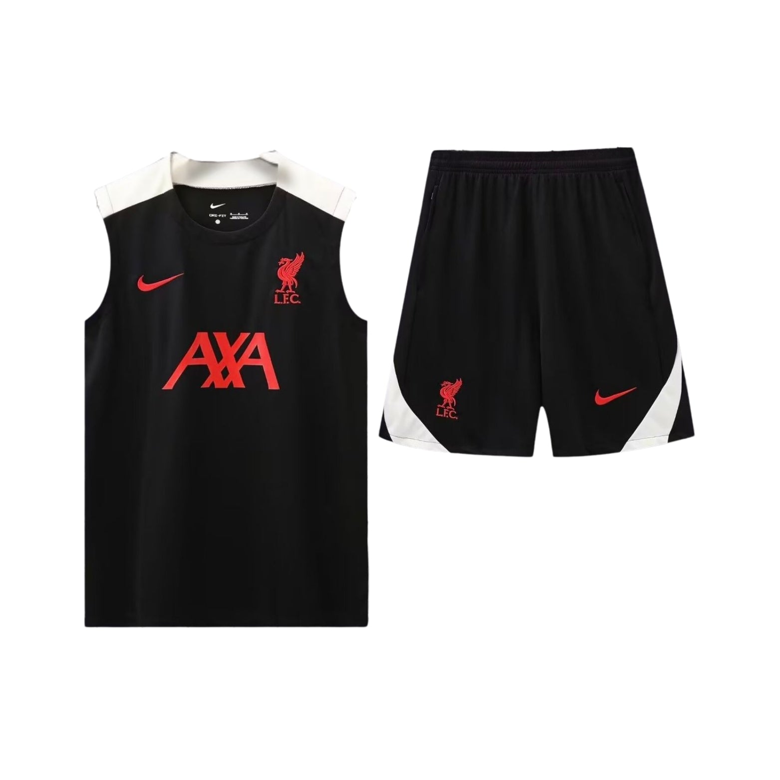 Liverpool 24/25 - Équipement de Entraînement - Manches Cava - Vue de face
