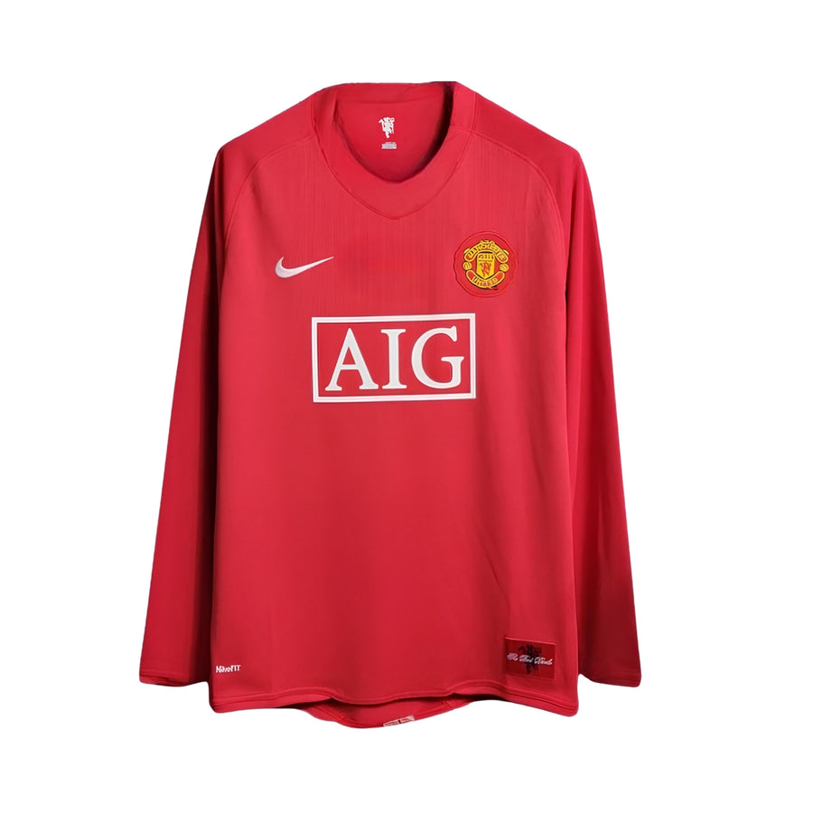 Manchester United Home 07/08 - Long Sleeves