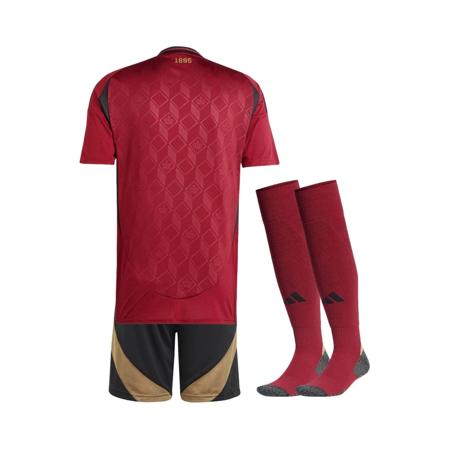 Kit - Belgique Domicile 24/25 - Vue de dos