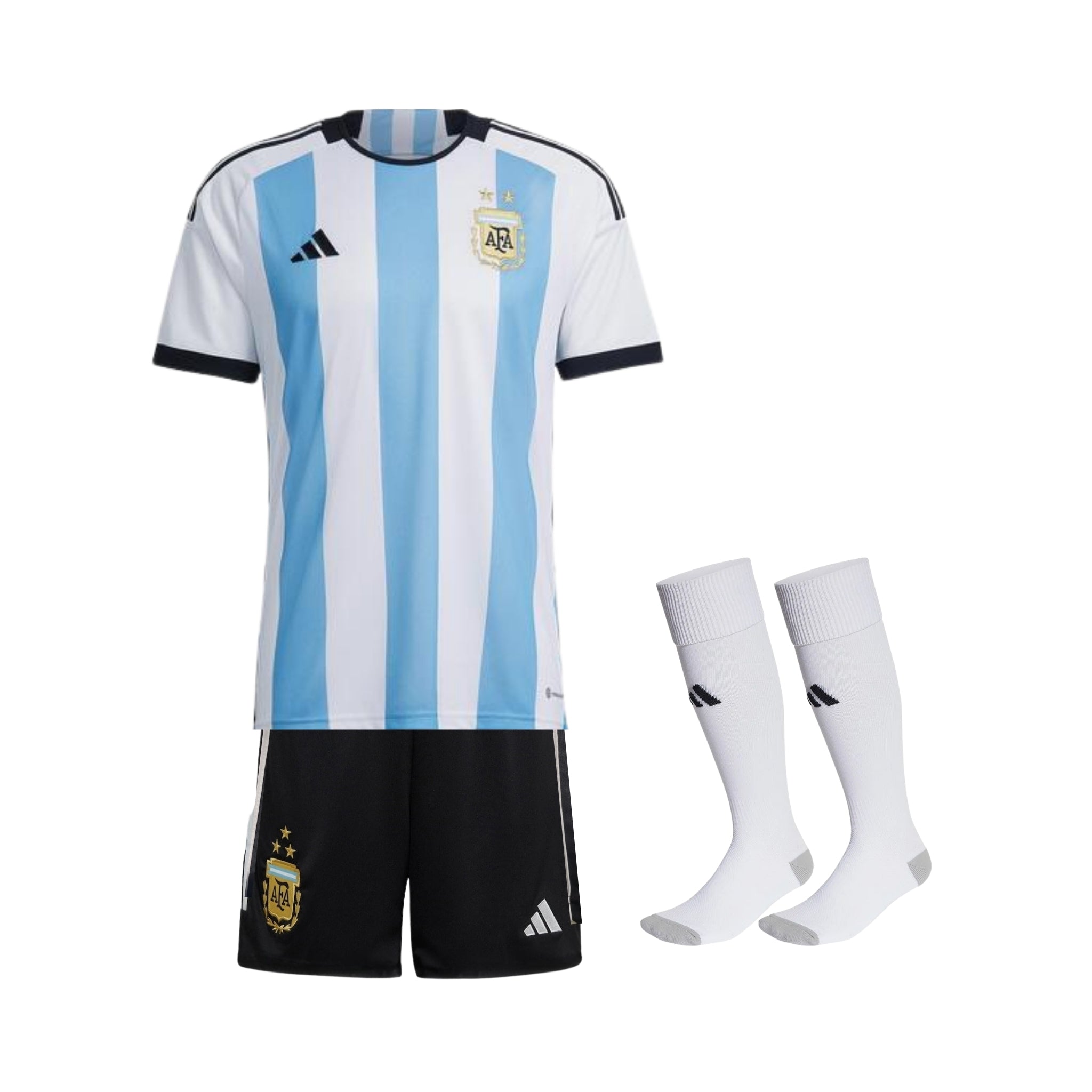 Kit - Argentine Domicile 23/24 - Vue de face