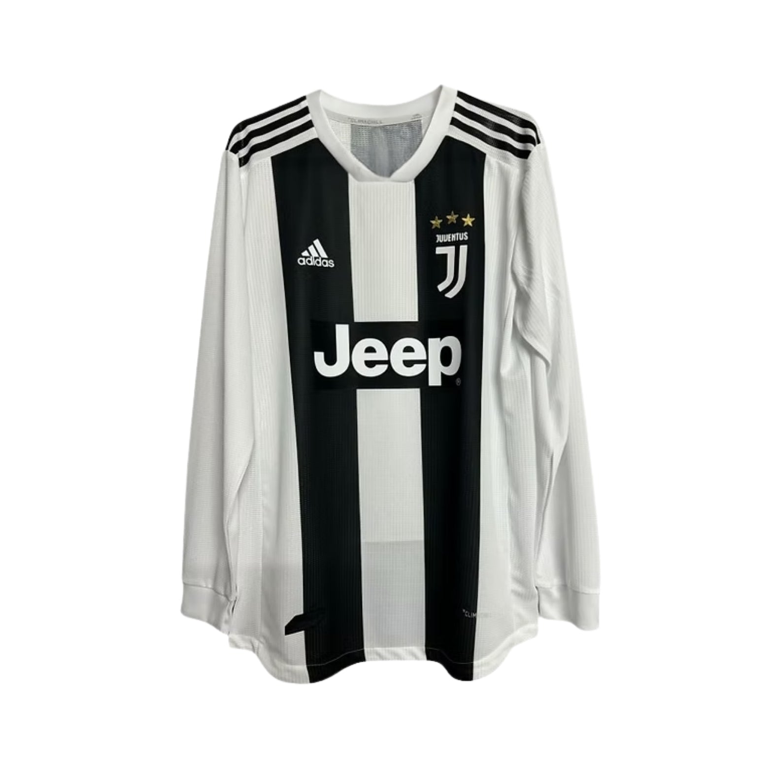 Juventus Domicile 18/19 - Manches Longues - Vue de face