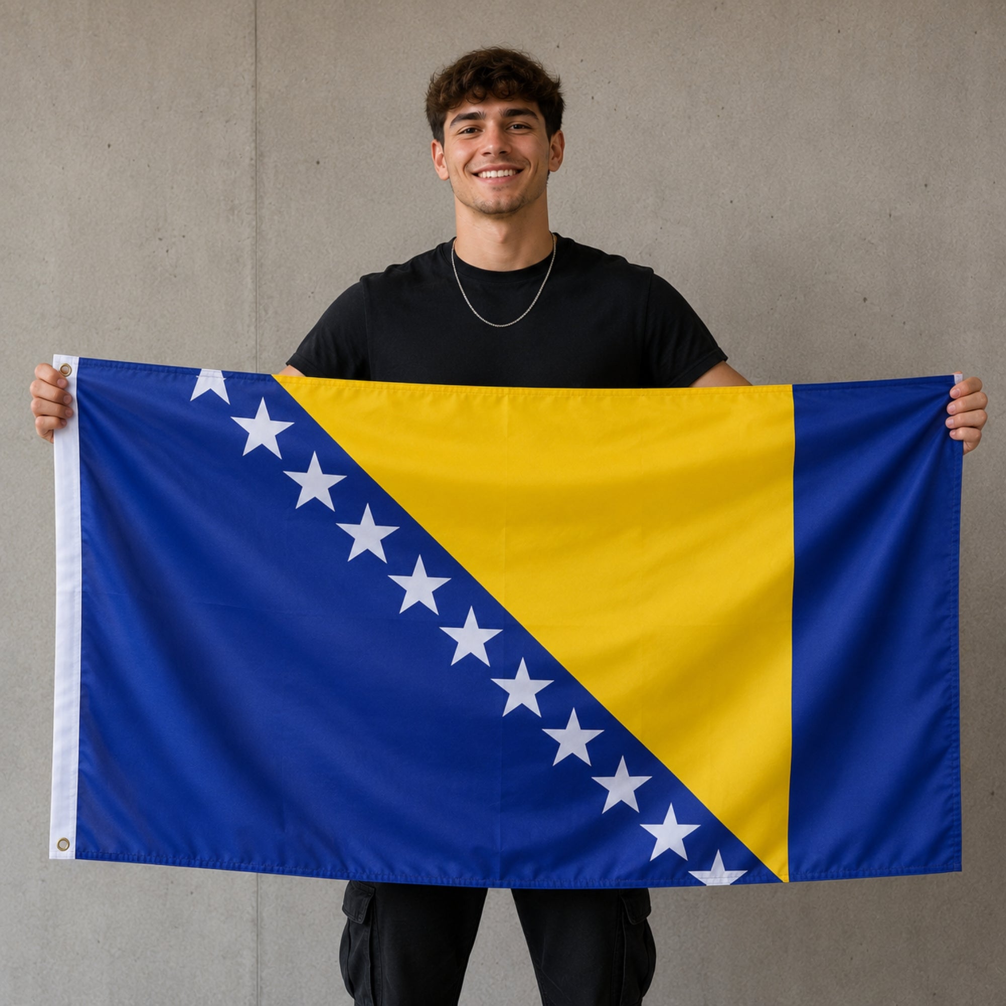 Drapeau - Bosnie-Herzégovine