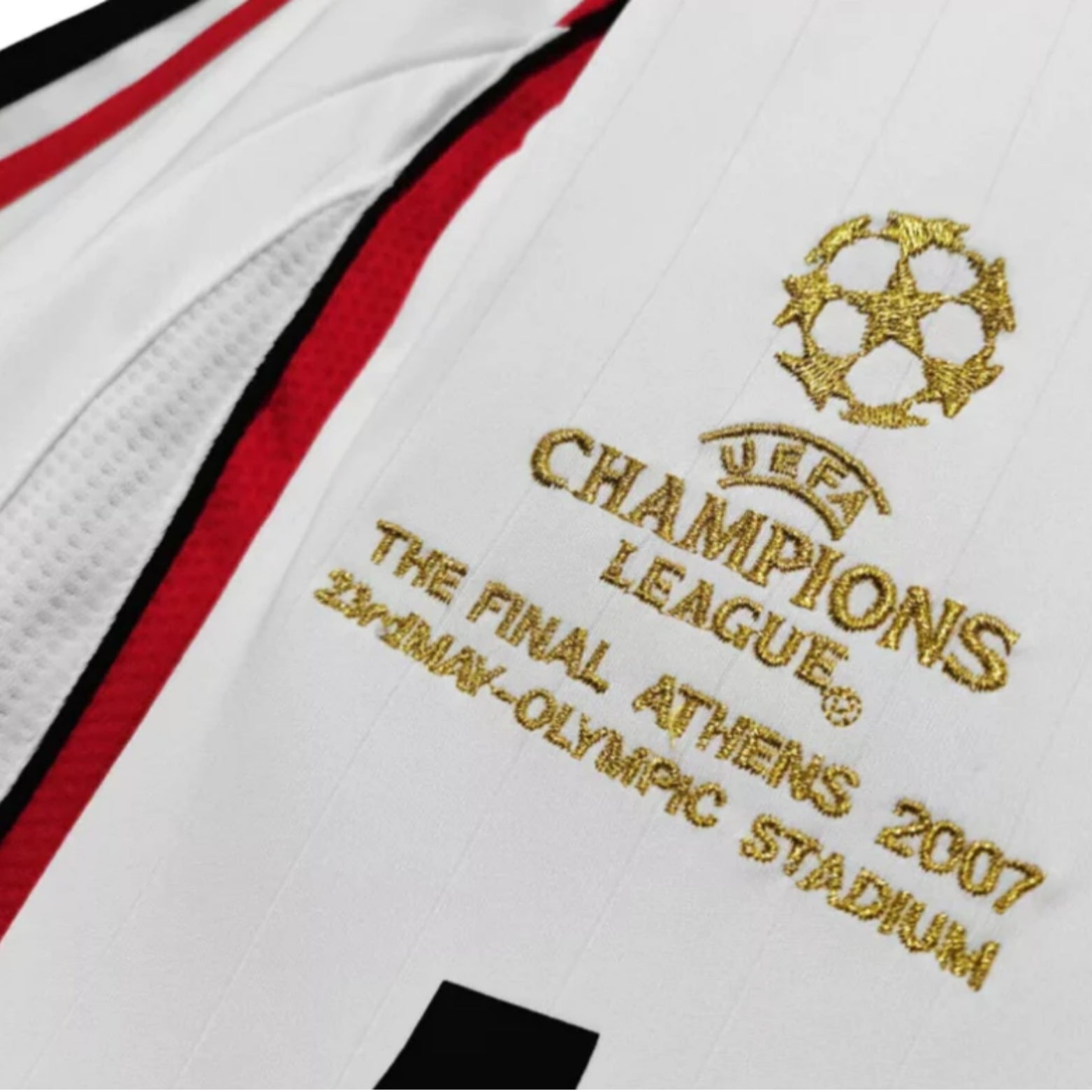 AC Milan Extérieur 06/07 - Finale de la Ligue des Champions - Vue rapprochée