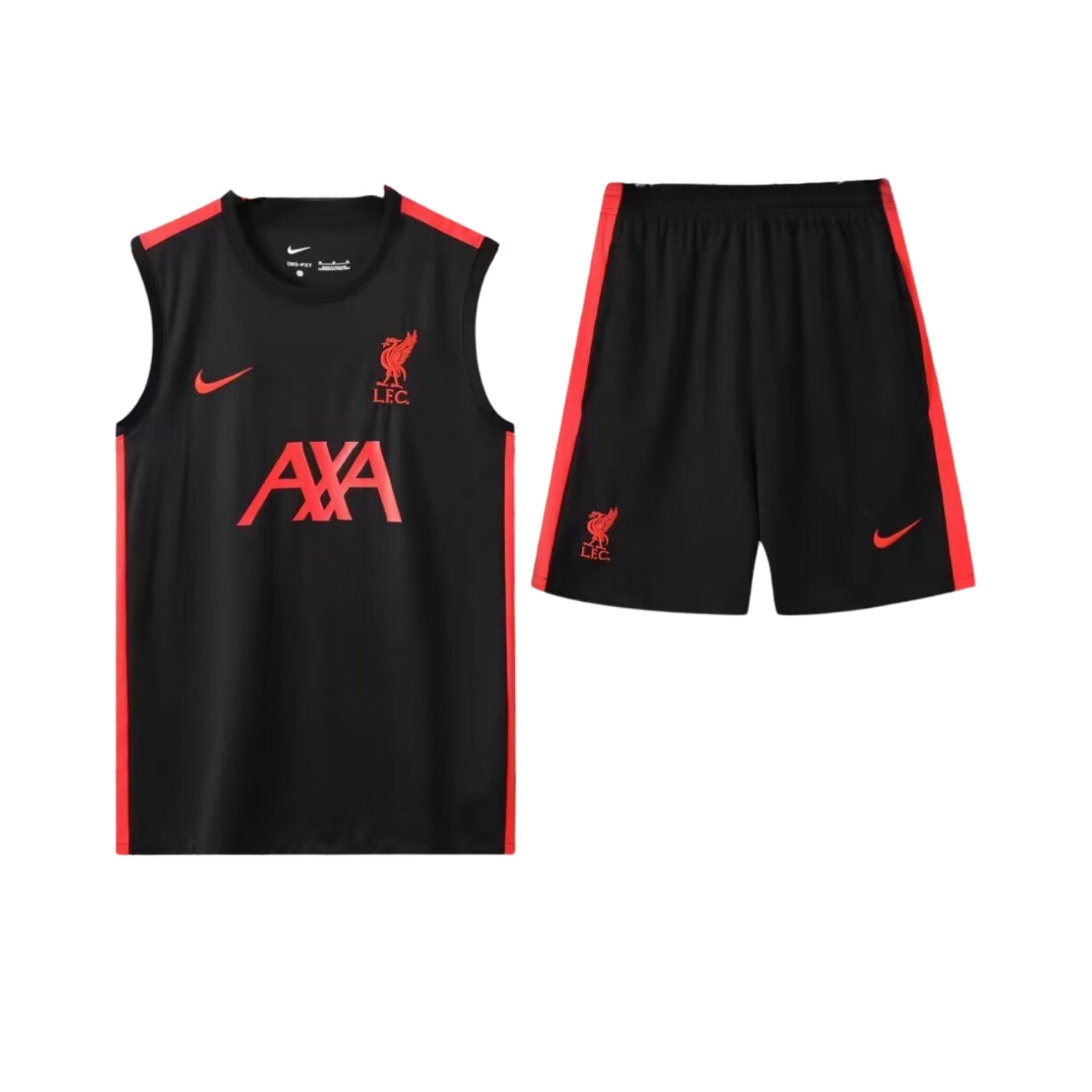 Liverpool 24/25 - Équipement de Entraînement - Manches Cava - Vue de face