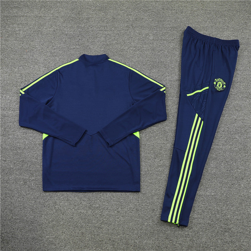 Manchester United - Survêtement - 1/2 Zip - Vue rapprochée