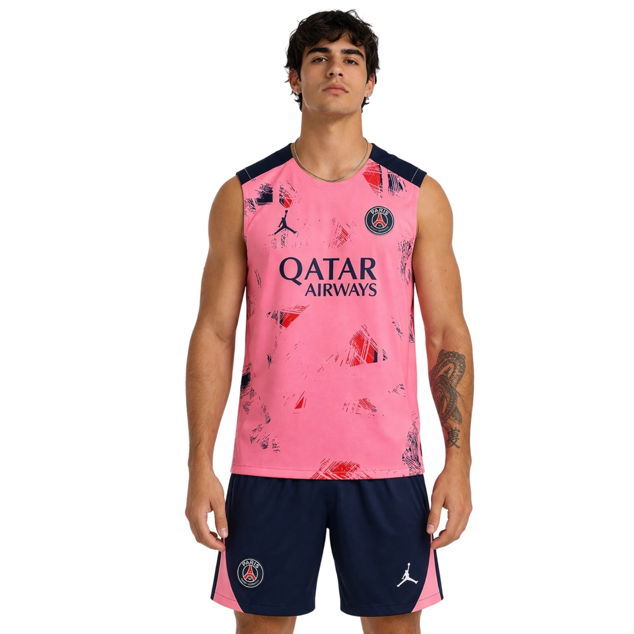 PSG 25/26 - Équipement de Entraînement - Manches Cava - Vue de dos