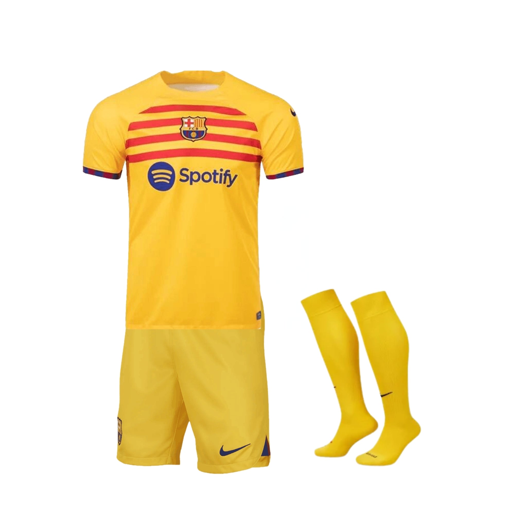 Kit - Barcelone Quatrième 23/24 - Vue de face