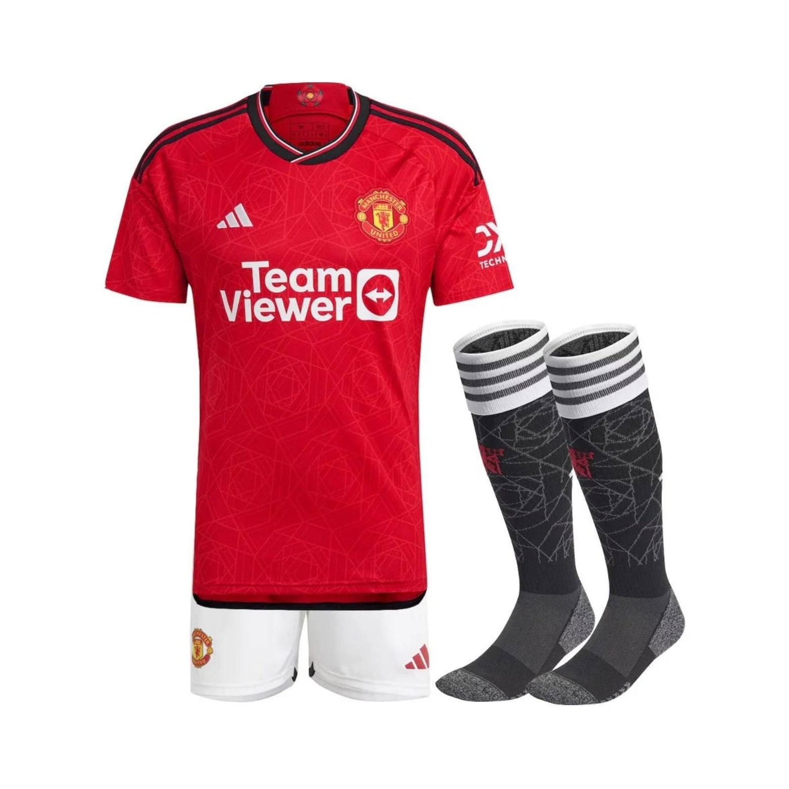 Kit - Manchester United Domicile 23/24 - Vue de face