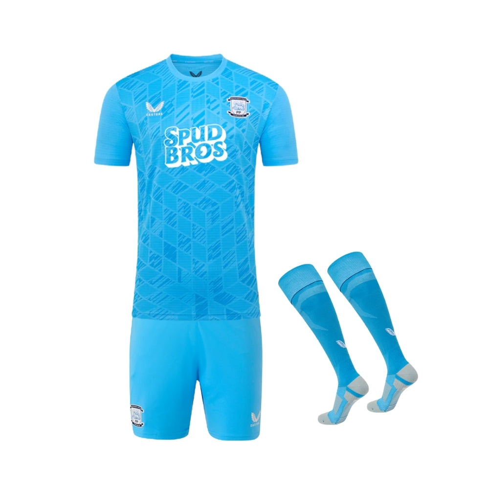 Kit - Preston North End Gardiens de But 25/26 - Vue de face