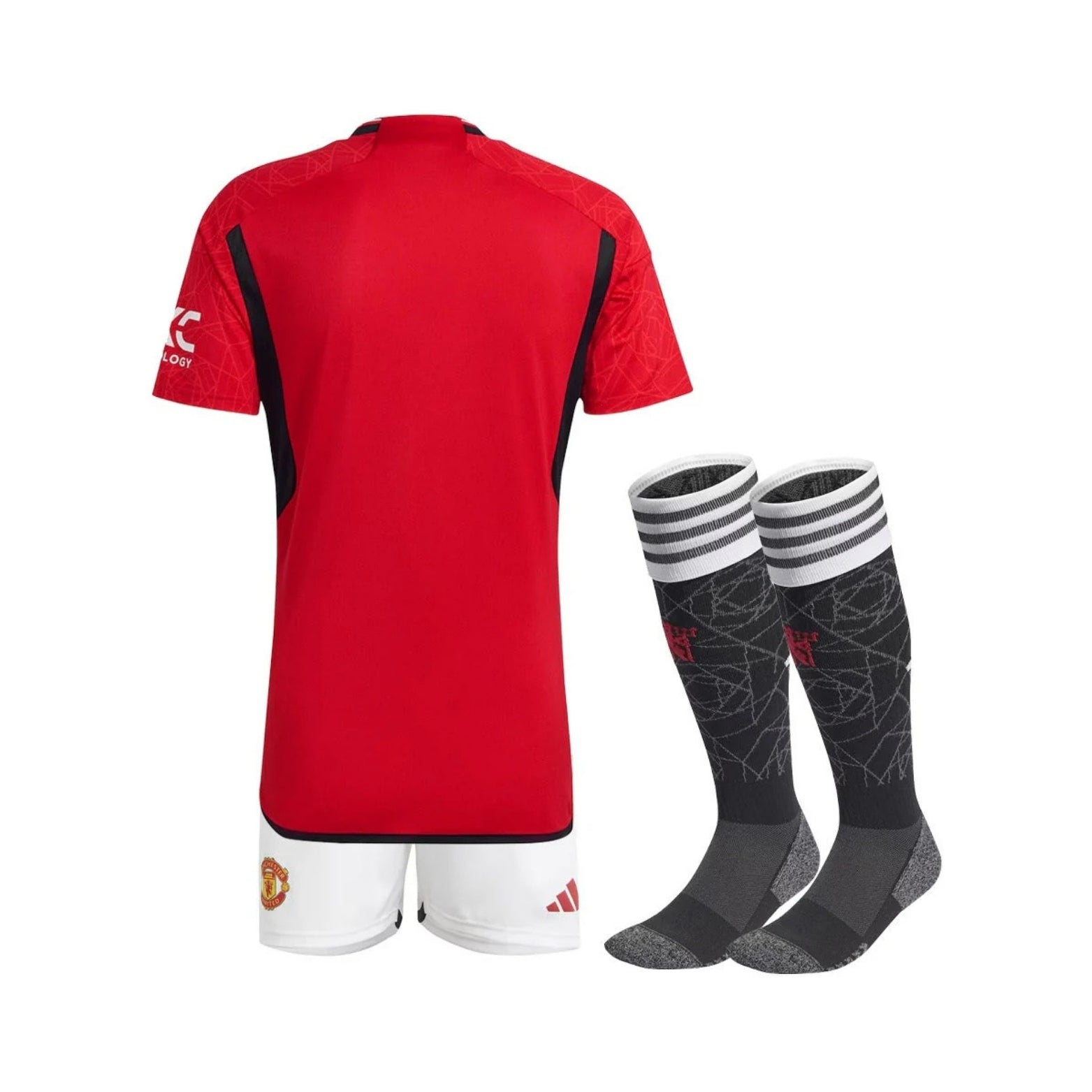 Kit - Manchester United Domicile 23/24 - Vue de dos