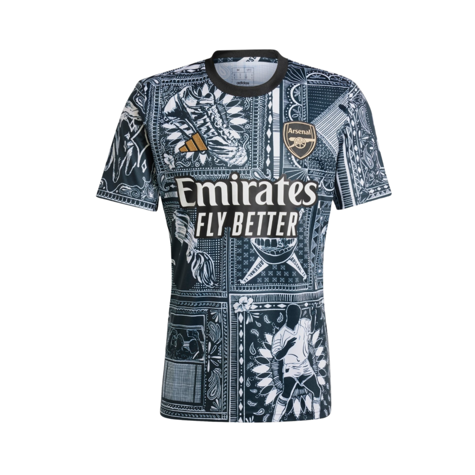 Arsenal Avant-Match 23/24 - Vue de face