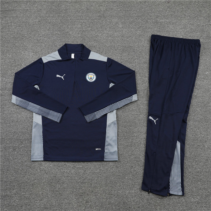 Manchester City - Survêtement - 1/2 Zip - Détail
