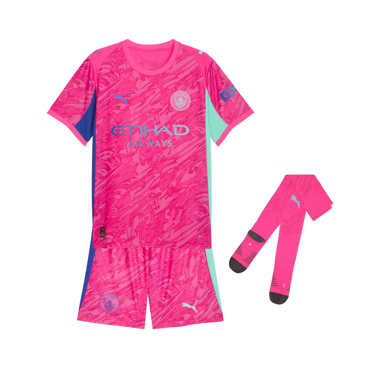 Kit - Manchester City Gardiens de But 25/26 - Vue de face
