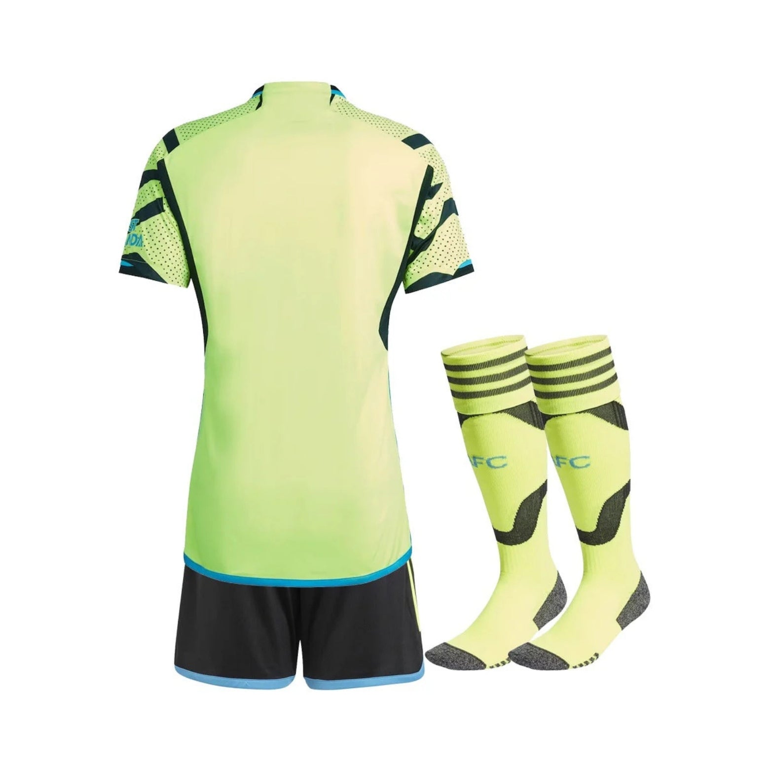 Kit - Arsenal Extérieur 23/24 - Vue de dos