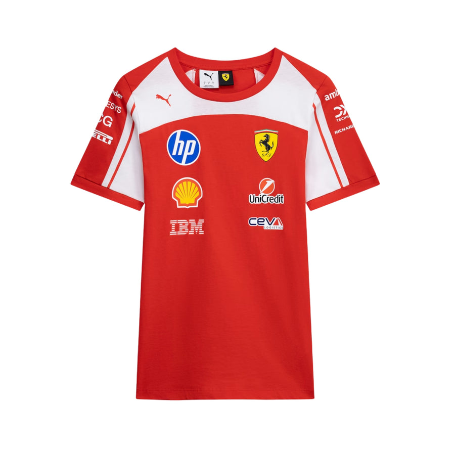T-Shirt Scuderia Ferrari F1 2026 - Version Féminine