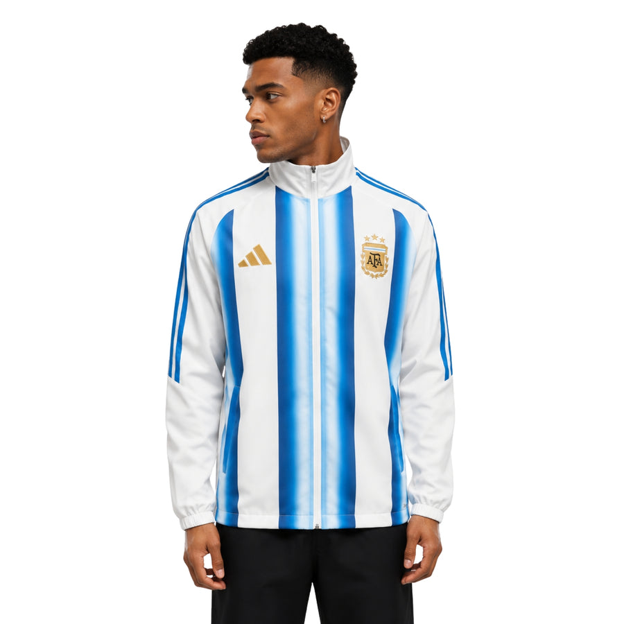 Coupe-Vent - Argentine 26/27 - Blanc et Bleu Clair