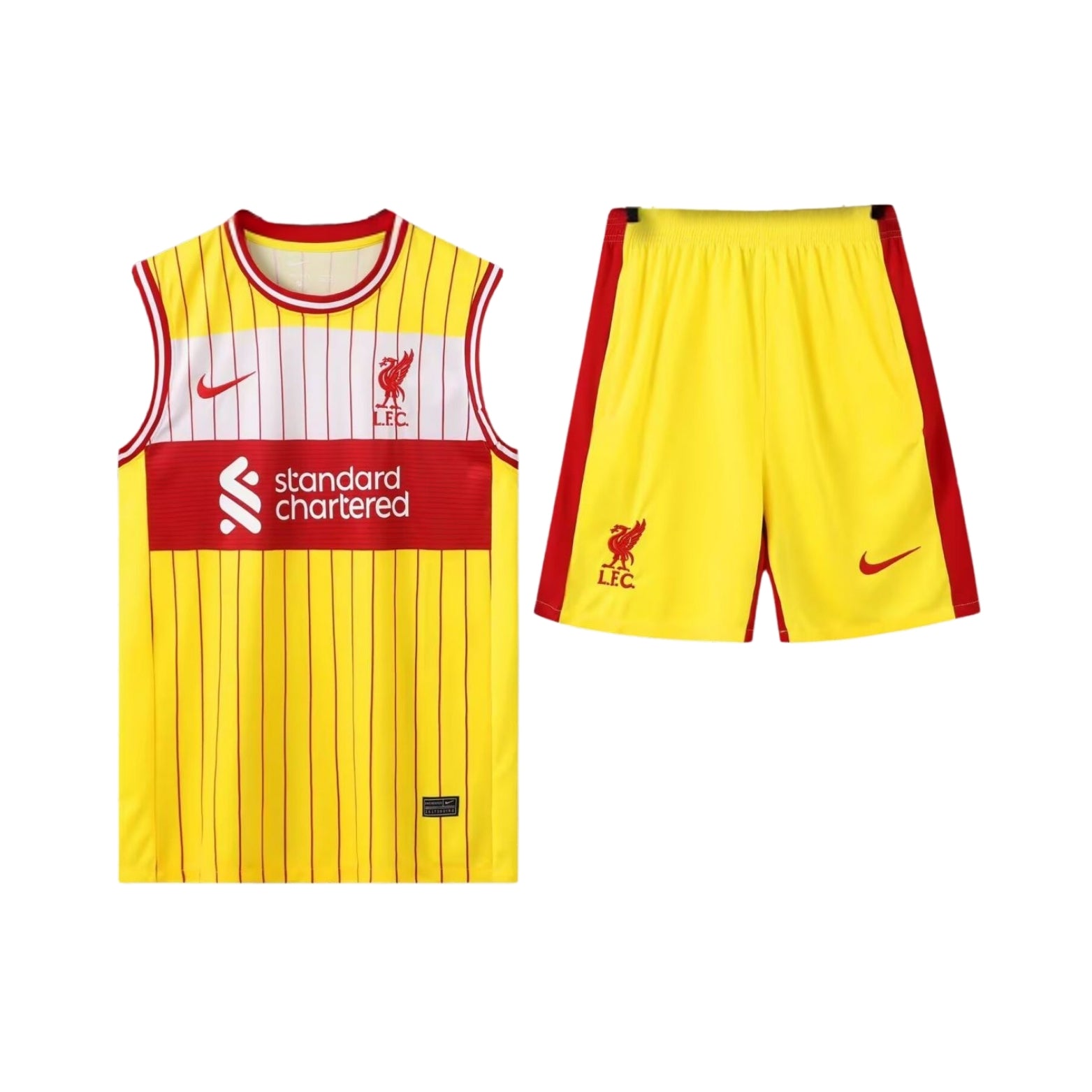 Liverpool 24/25 - Équipement de Entraînement - Manches Cava - Vue de face