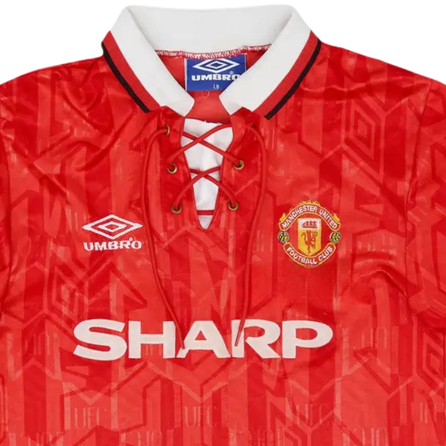 Manchester United Domicile 93/94 - Détail