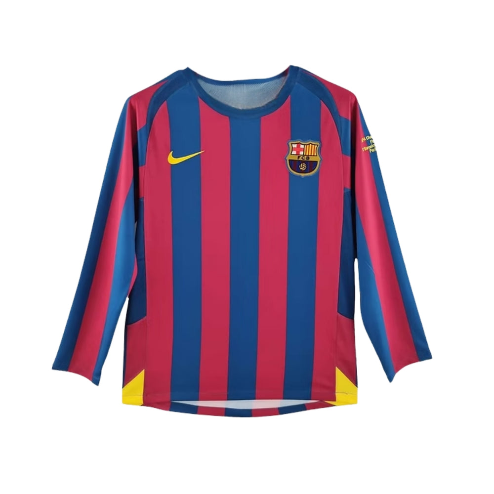Barcelona Home 05/06 - Long Sleeves