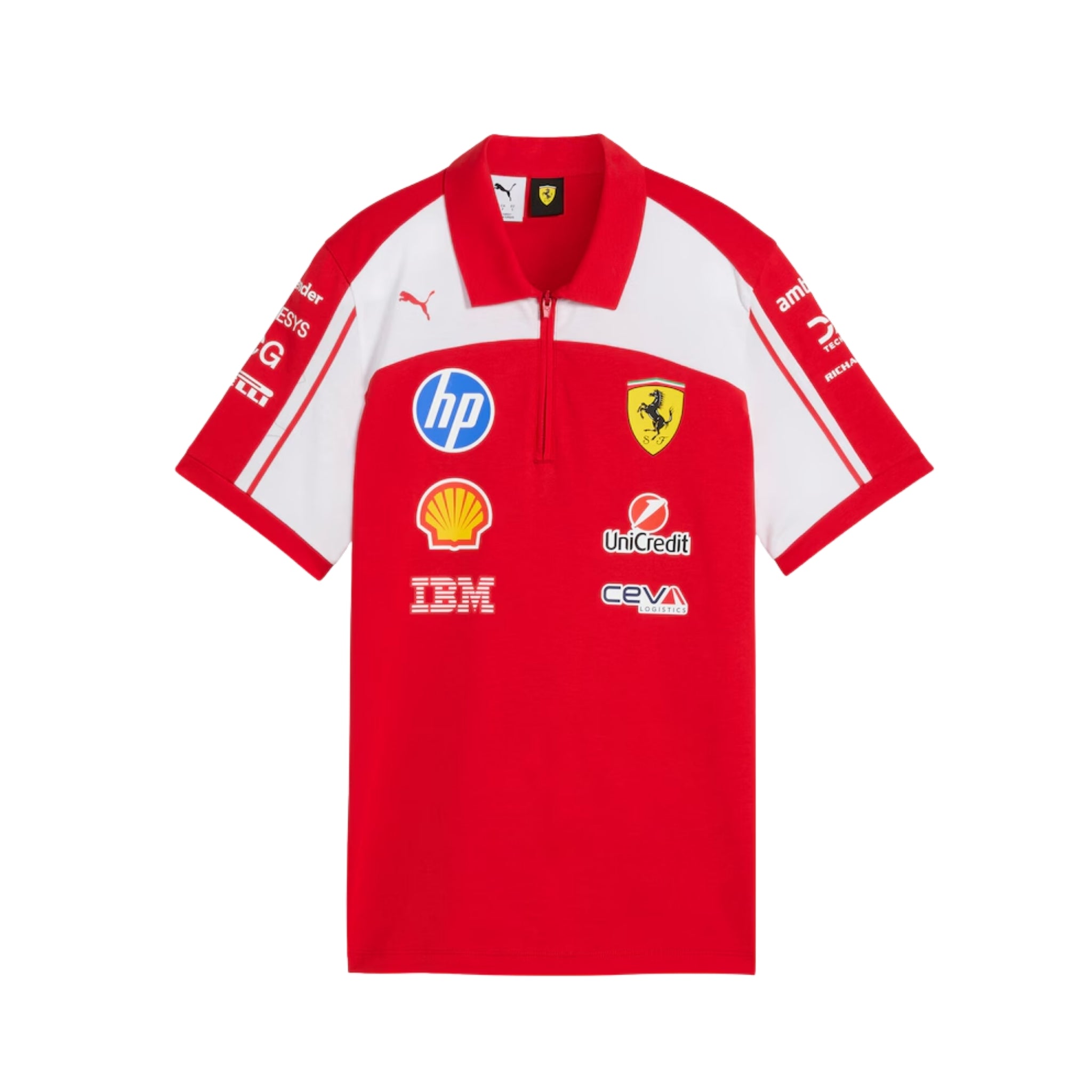 Polo Scuderia Ferrari F1 2026 - Vue de face