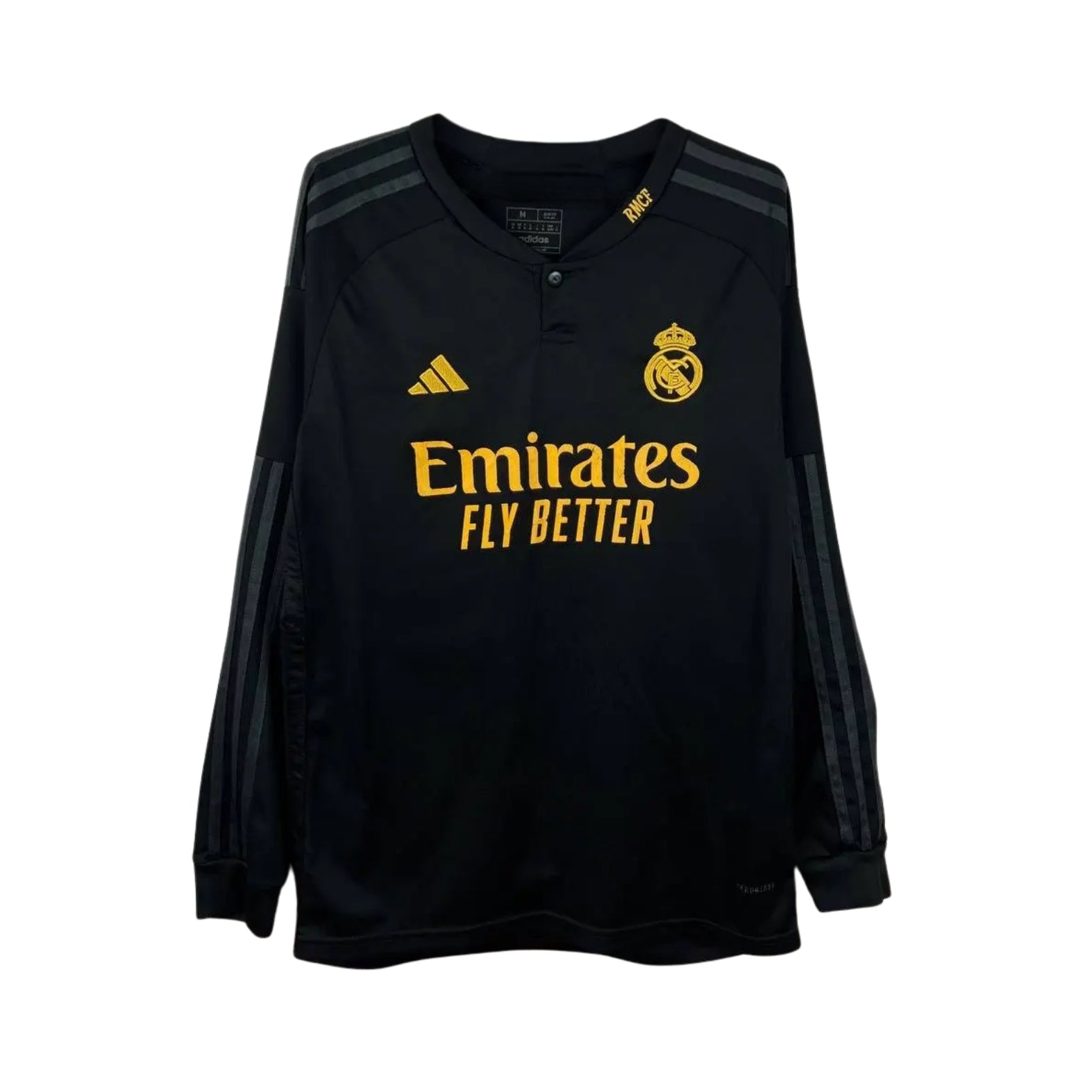 Real Madrid Troisième 23/24 - Manches Longues - Vue de face