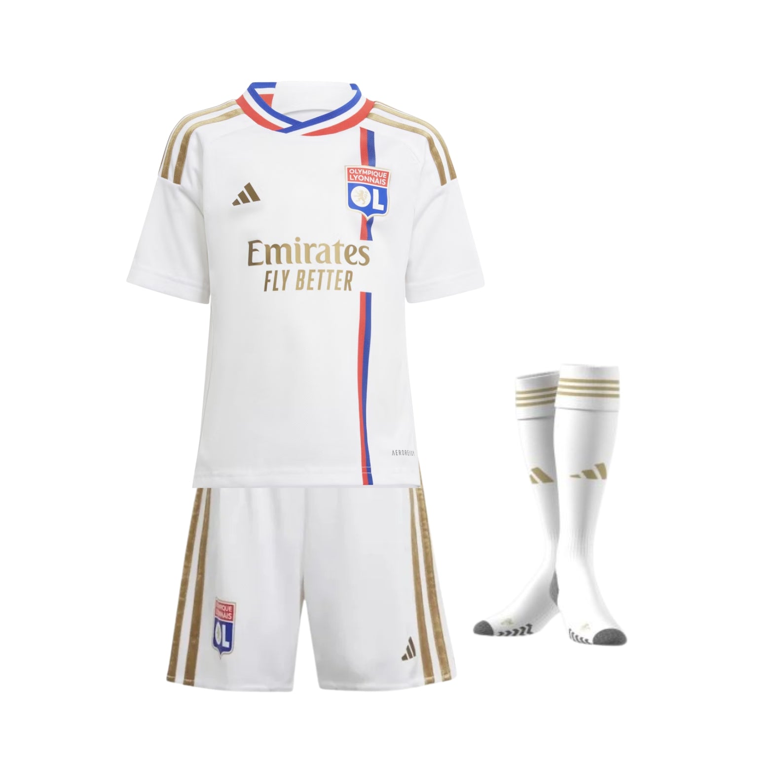 Kit - Olympique Lyonnais Domicile  23/24 - Vue de face