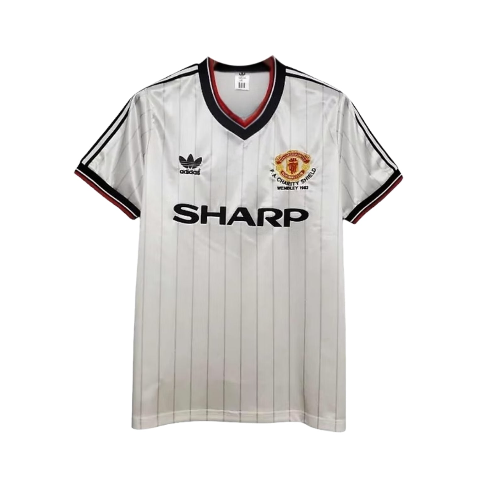 Manchester United Extérieur 83/84 - Vue de face