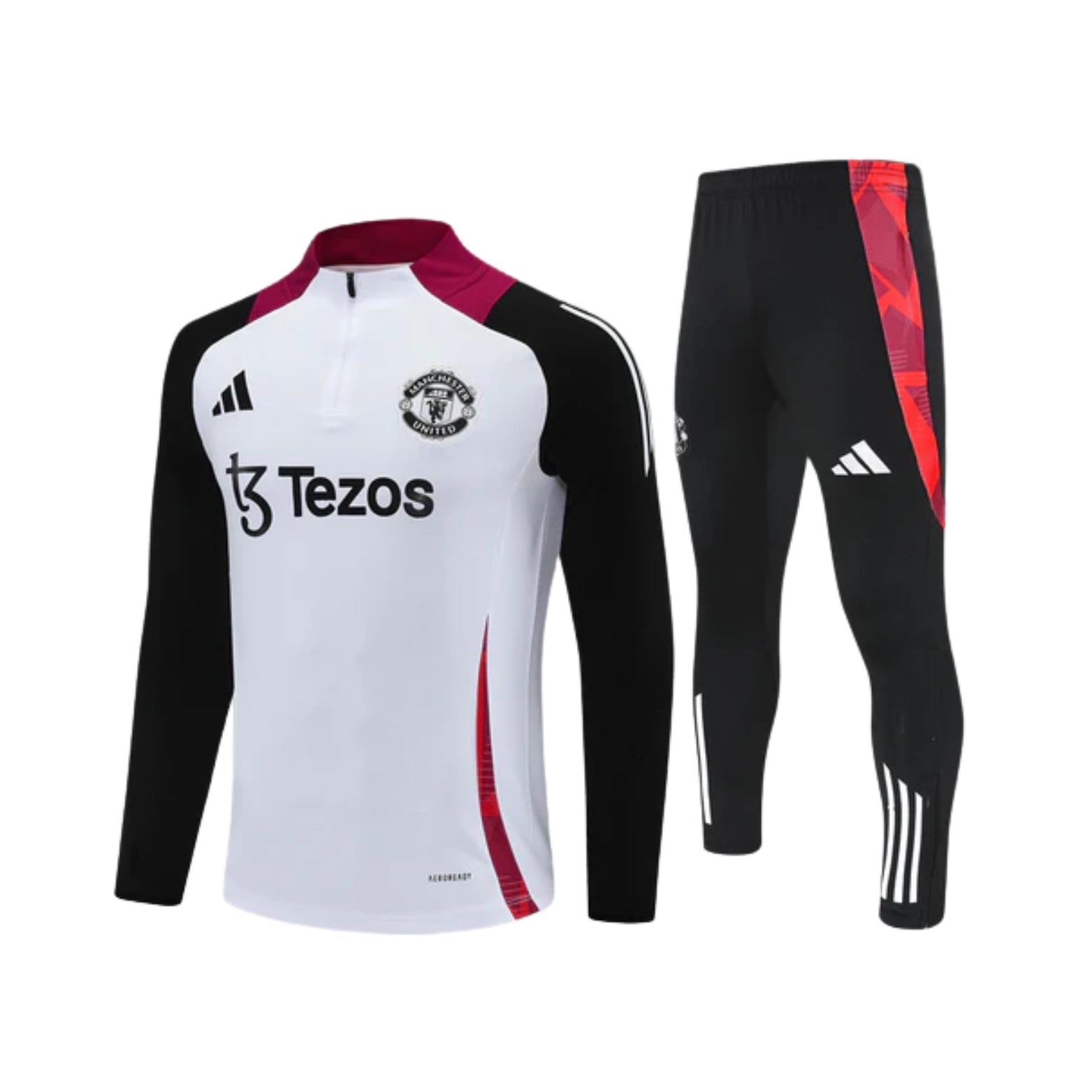 Manchester United 24/25 - Survêtement - 1/2 Zip - Vue de face