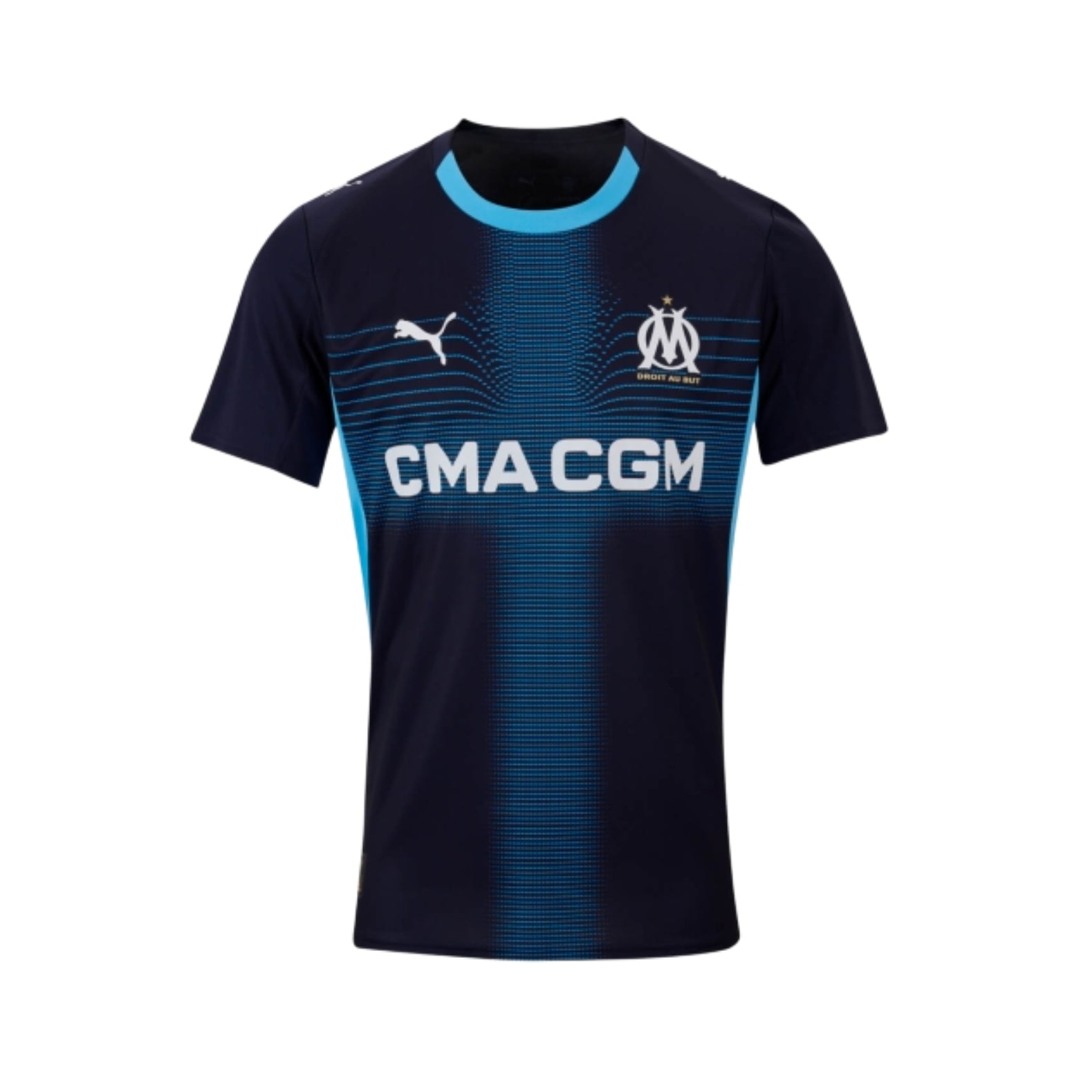 Olympique de Marseille Extérieur 25/26 - Vue de face
