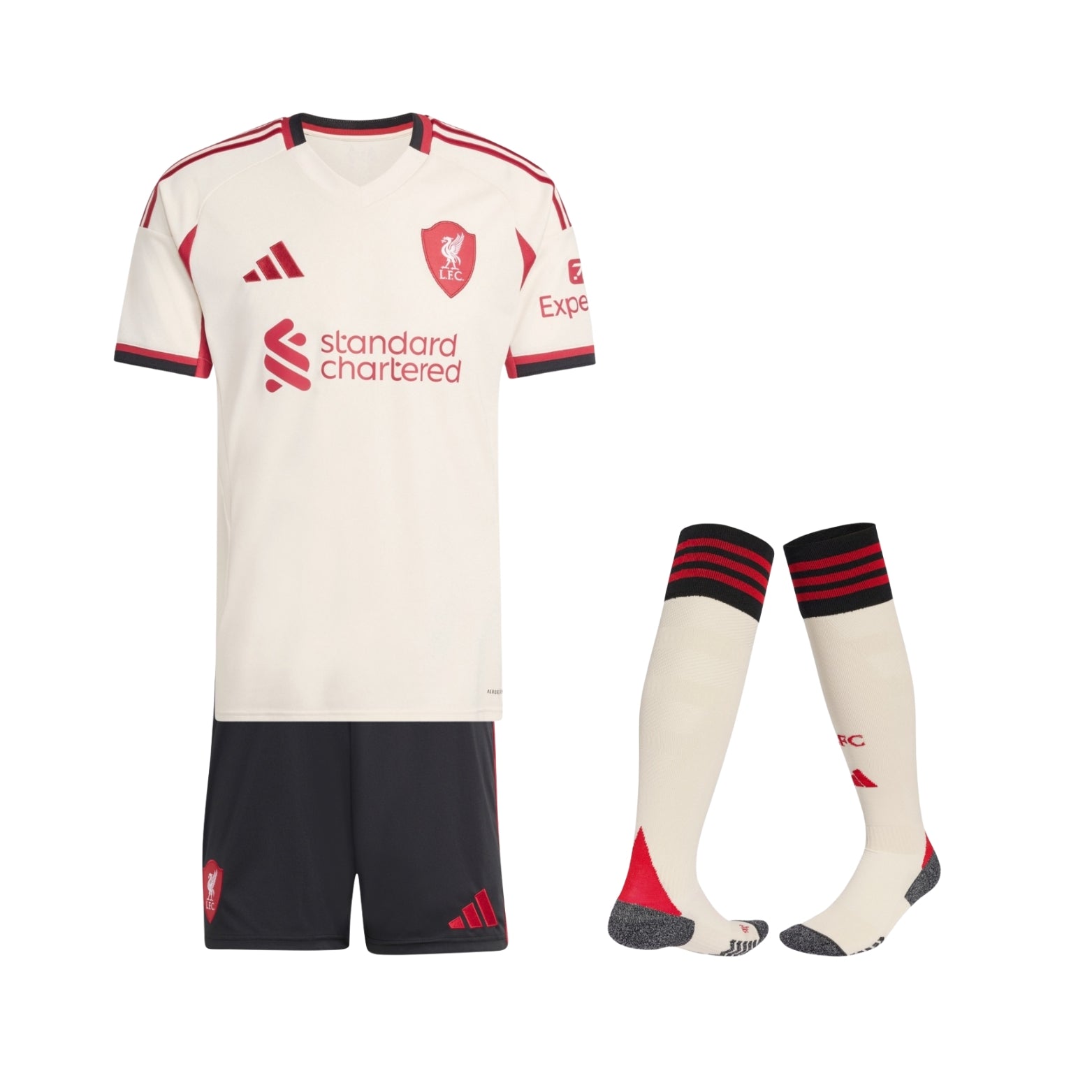 Kit - Liverpool Extérieur 25/26 - Vue de face