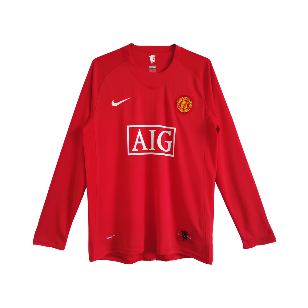 Manchester United Home 07/08 - Long Sleeves - Ronaldo 7