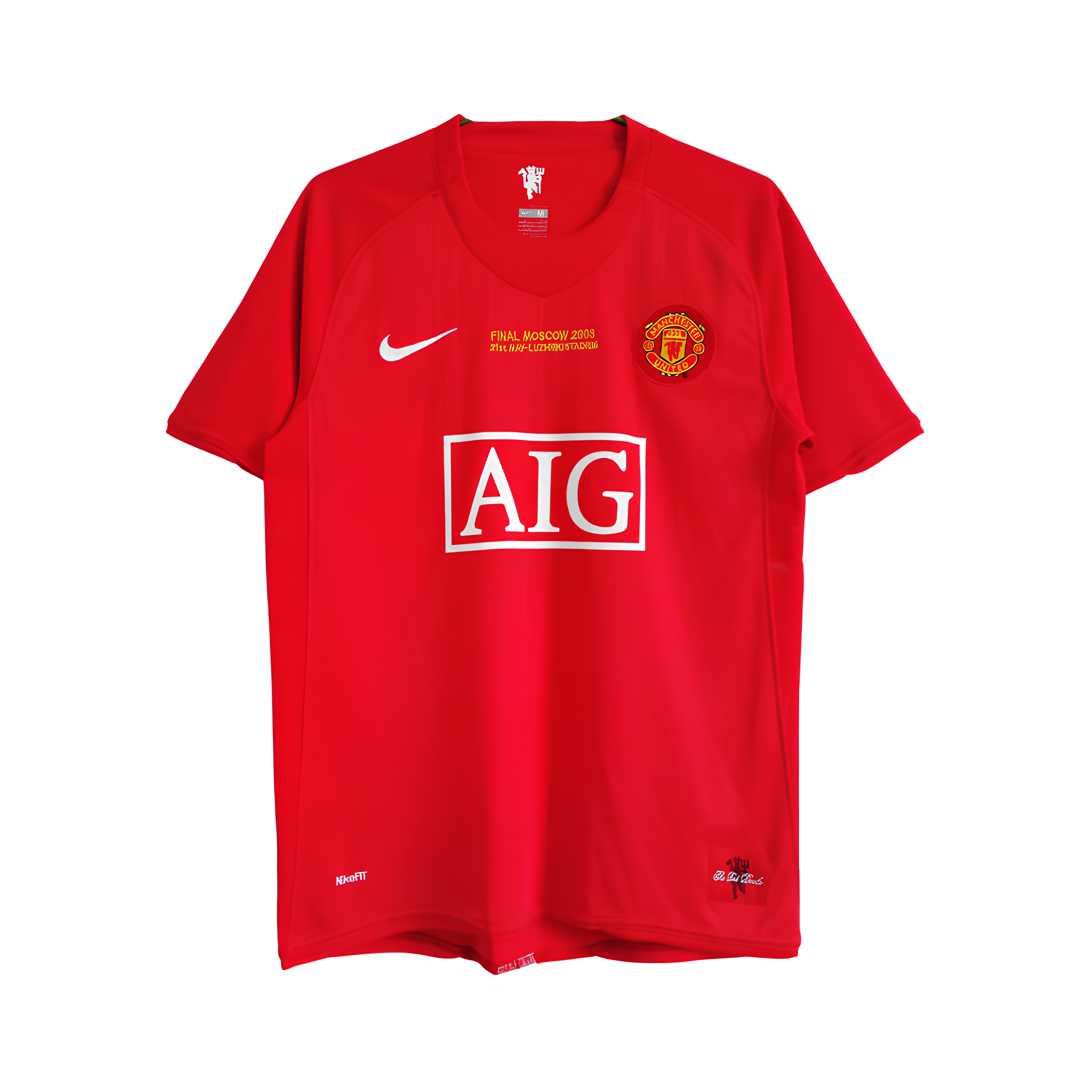 Manchester United Domicile 07/08 - Finale de la Ligue des Champions - Ronaldo 7 - Vue de dos