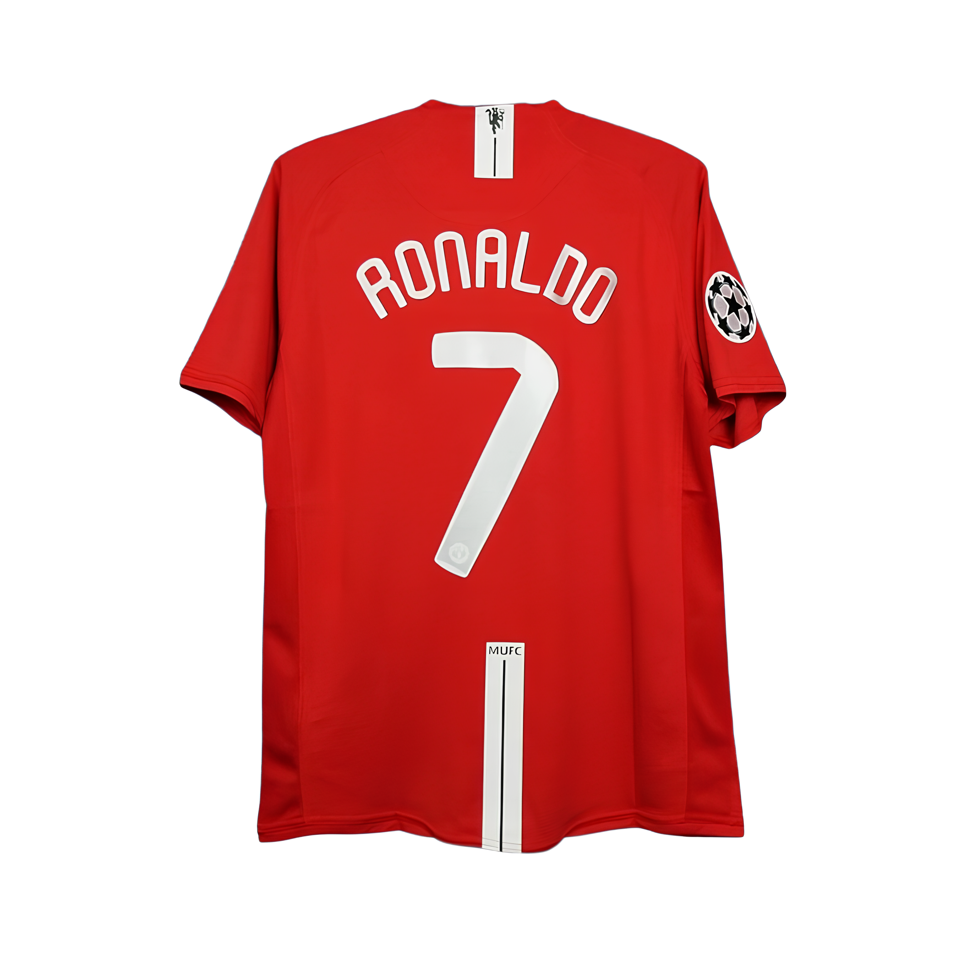 Manchester United Domicile 07/08 - Finale de la Ligue des Champions - Ronaldo 7 - Vue de face