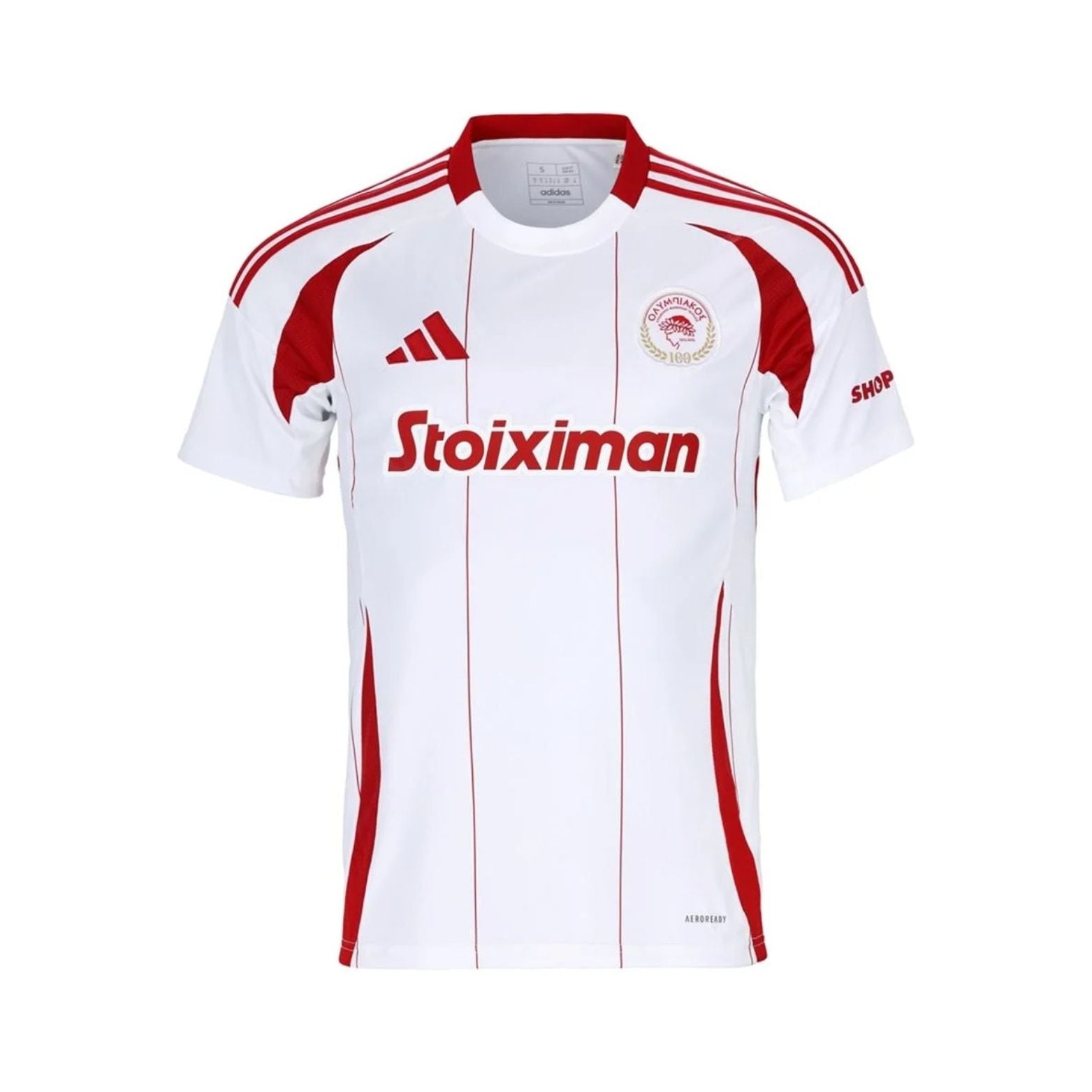 Olympiakos Extérieur 24/25 - Vue de face