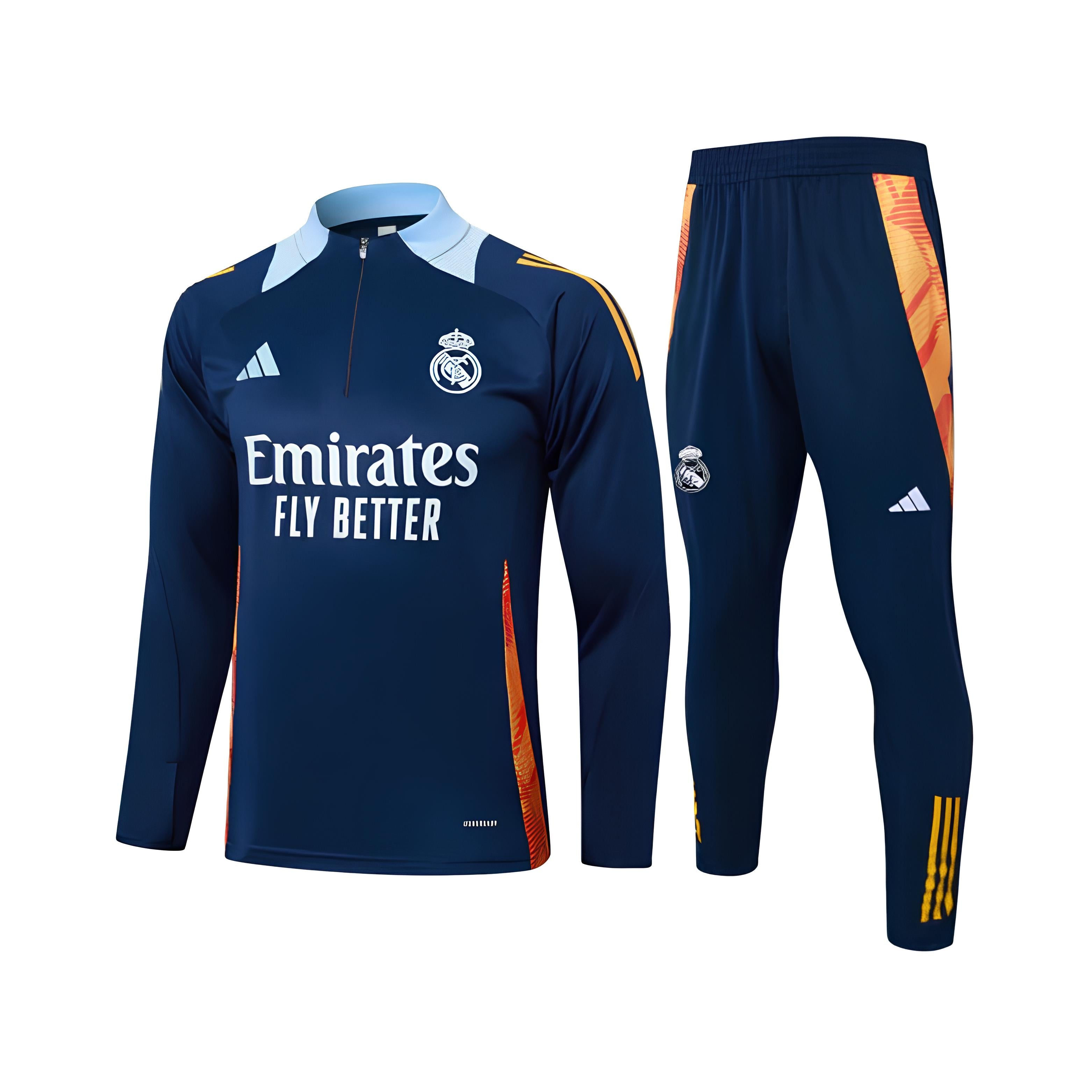 Real Madrid 25/26 - Survêtement - 1/2 Zip - Vue de face