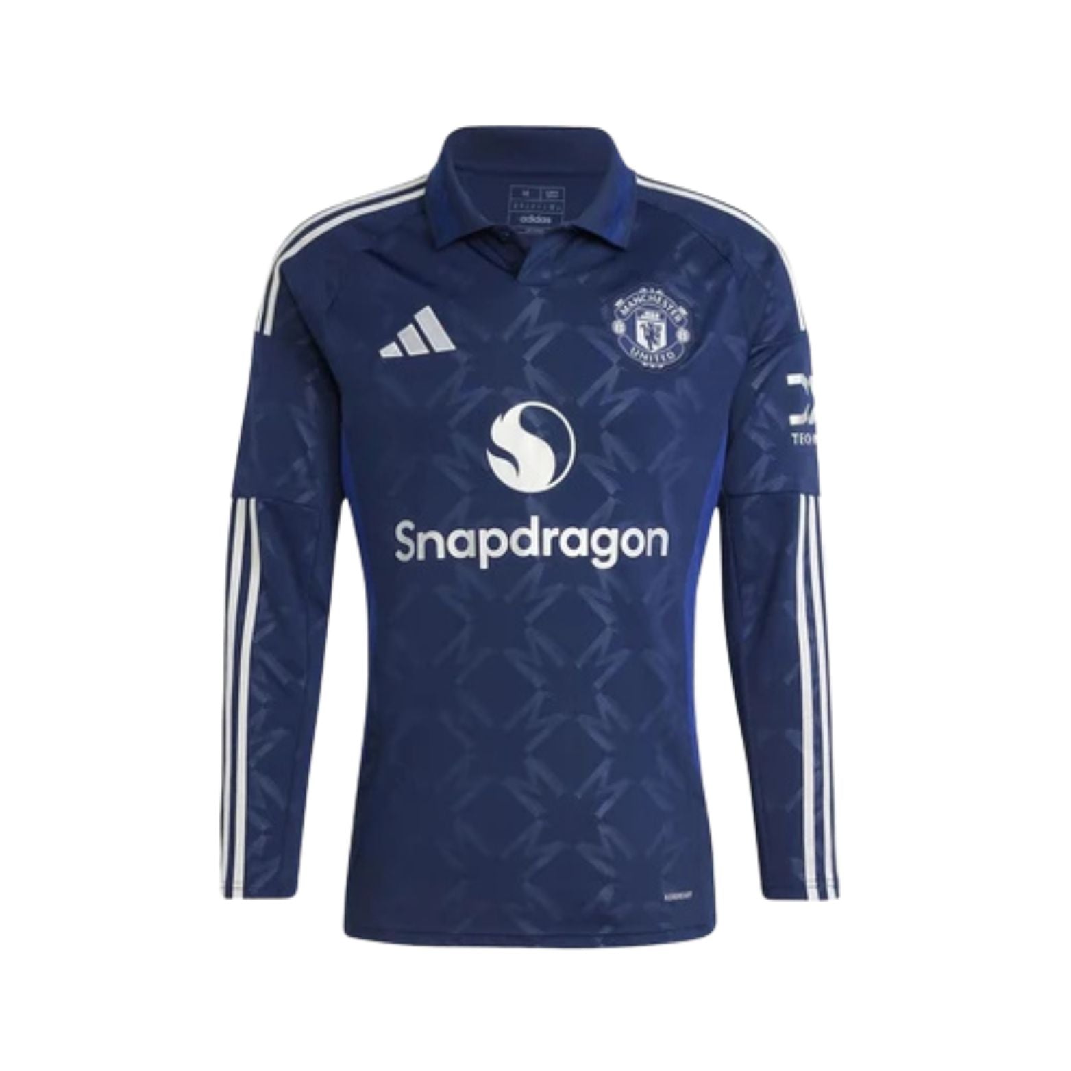 Manchester United Extérieur 24/25 - Manches Longues - Vue de face