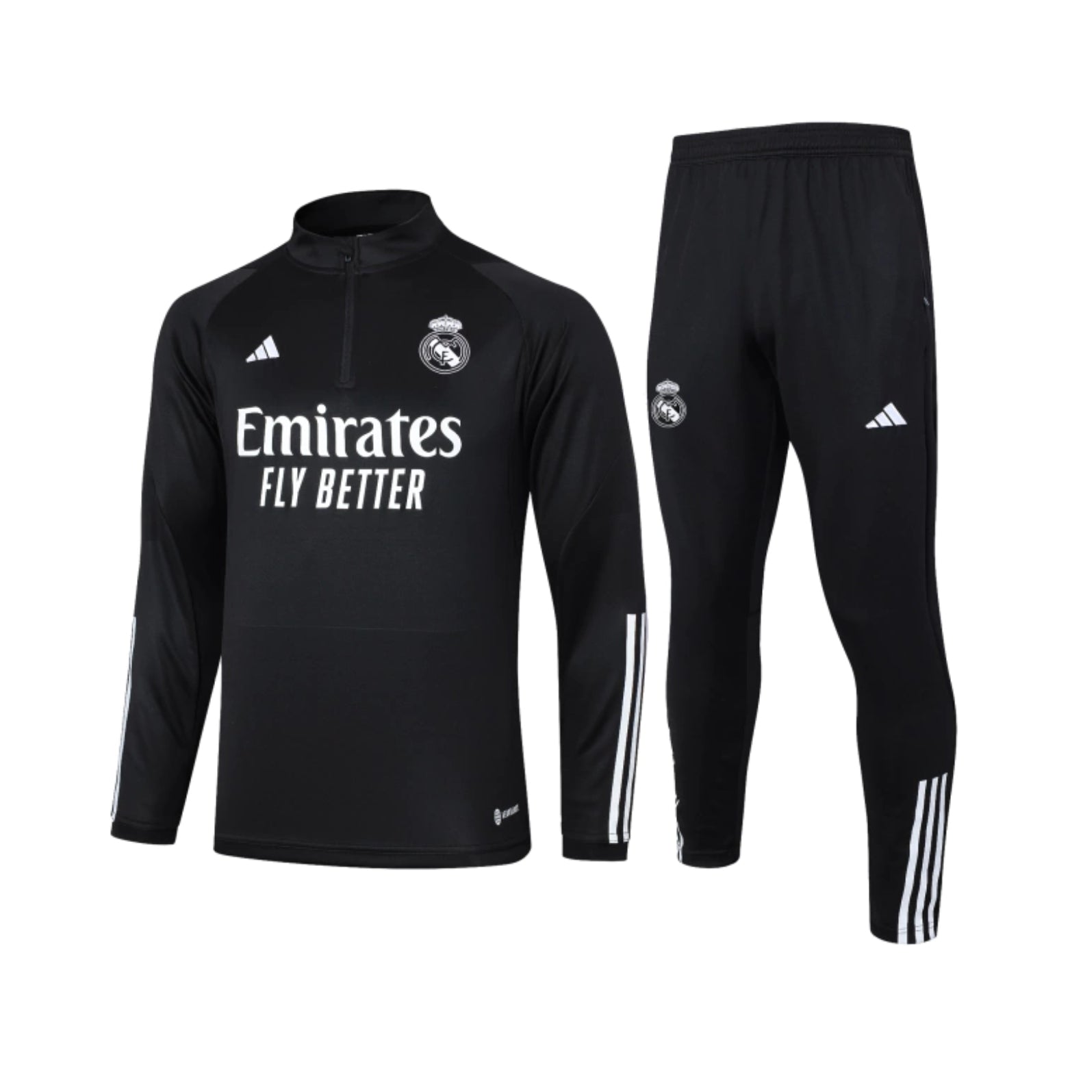 Real Madrid 24/25 - Survêtement - 1/2 Zip - Vue de face
