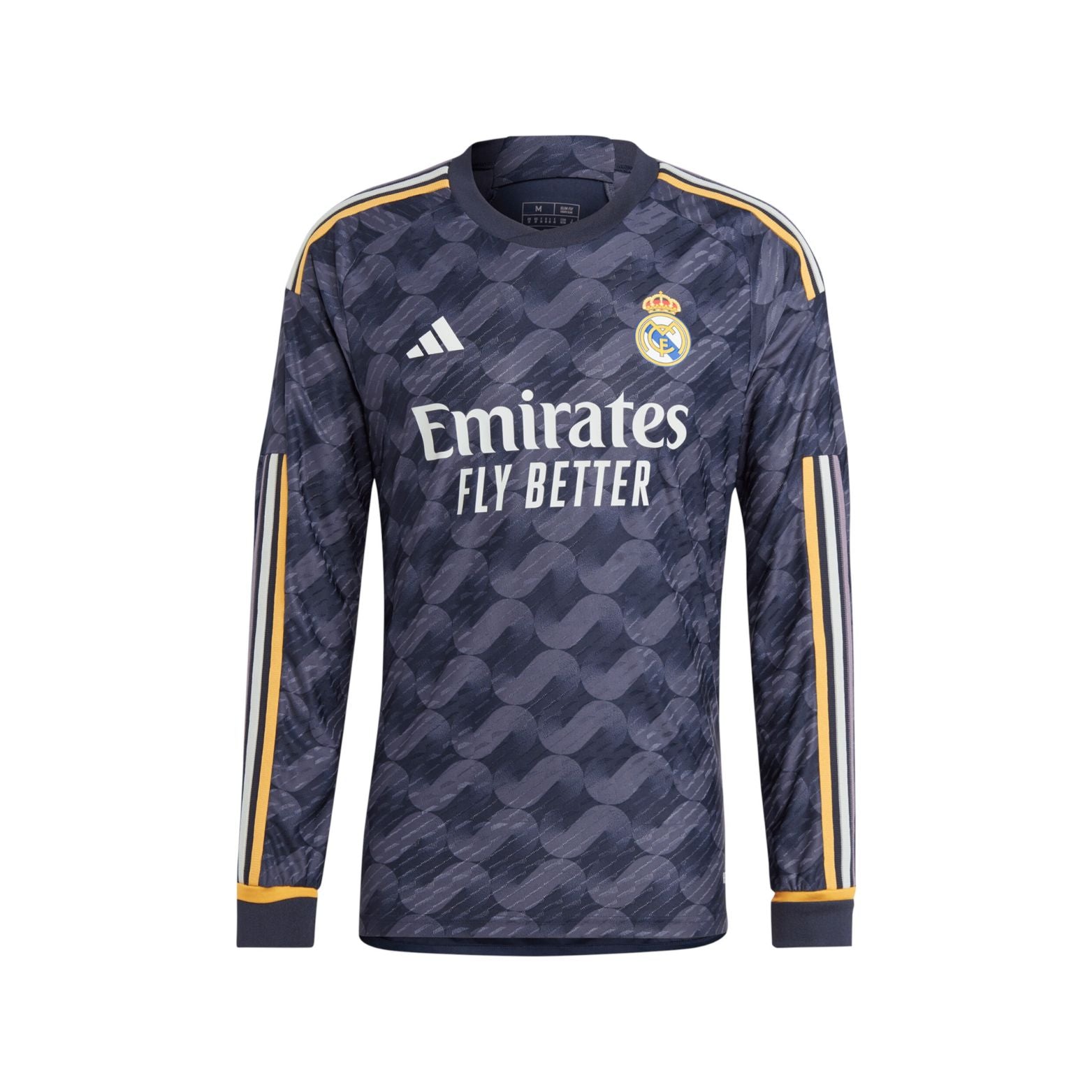 Real Madrid Extérieur 23/24 - Manches Longues - Vue de face